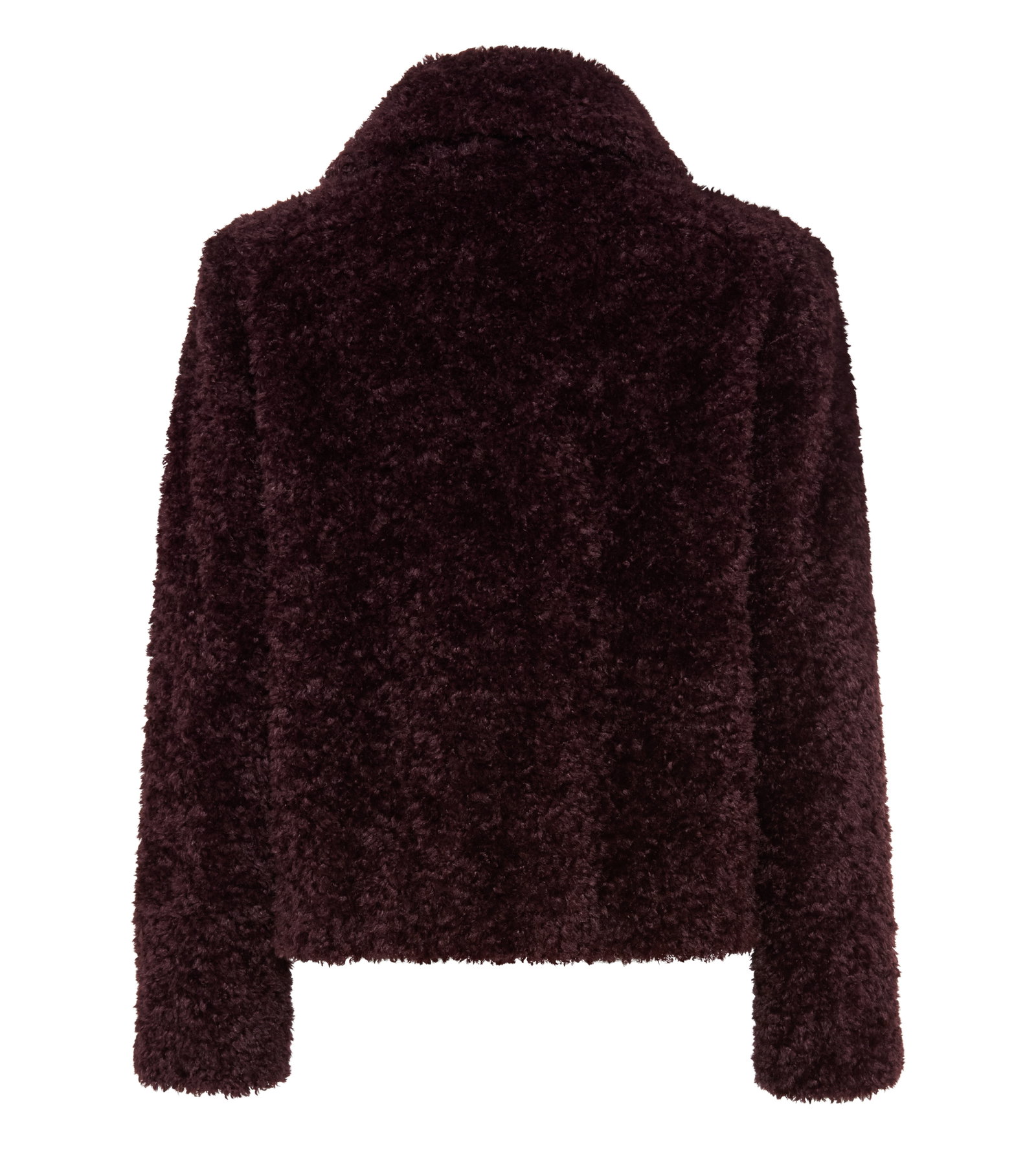 JACKE WEBPELZ, ROT #2