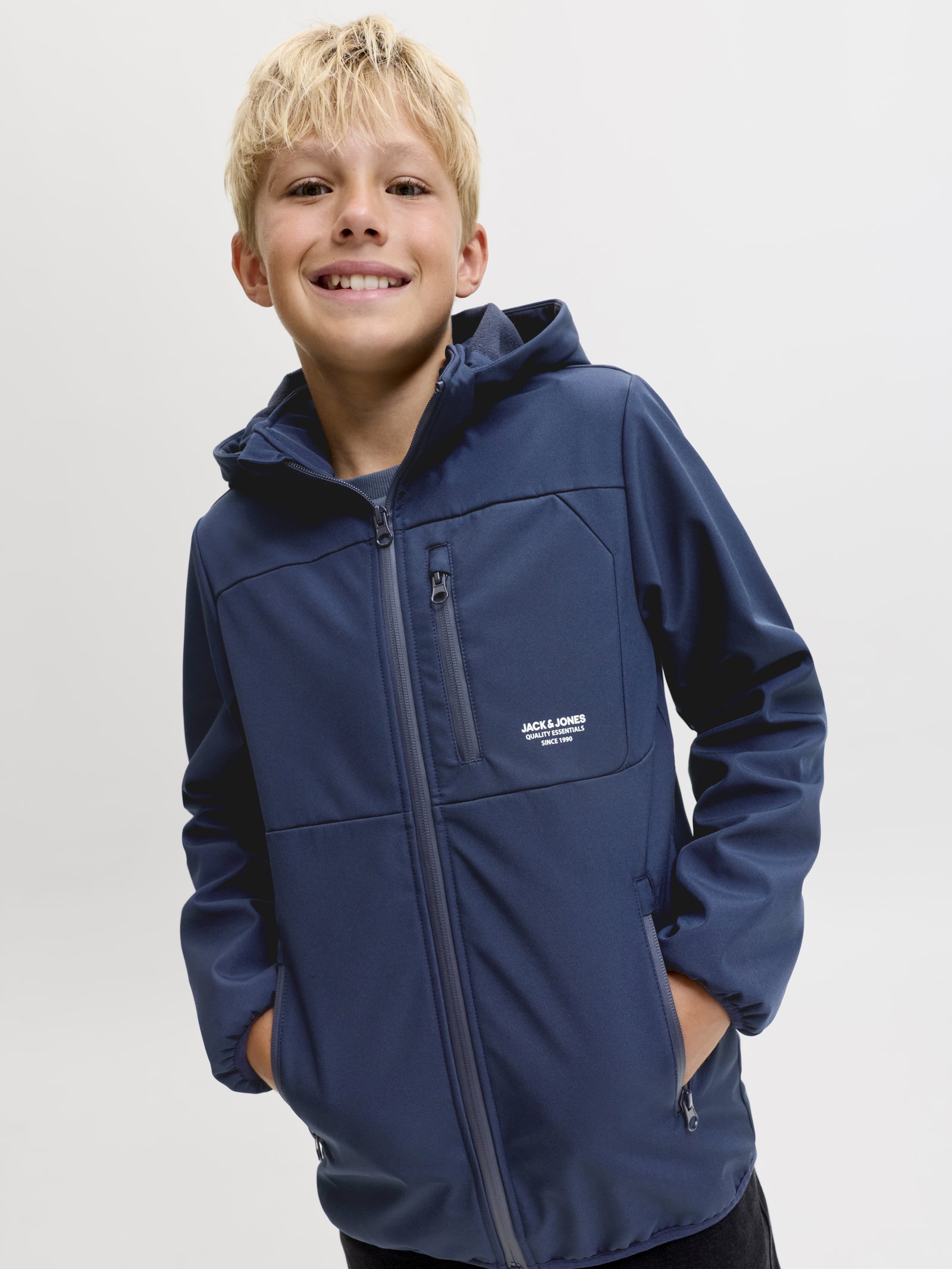 JJETHEO SOFTSHELL JACKET NOOS JNR, Sky Captain #8