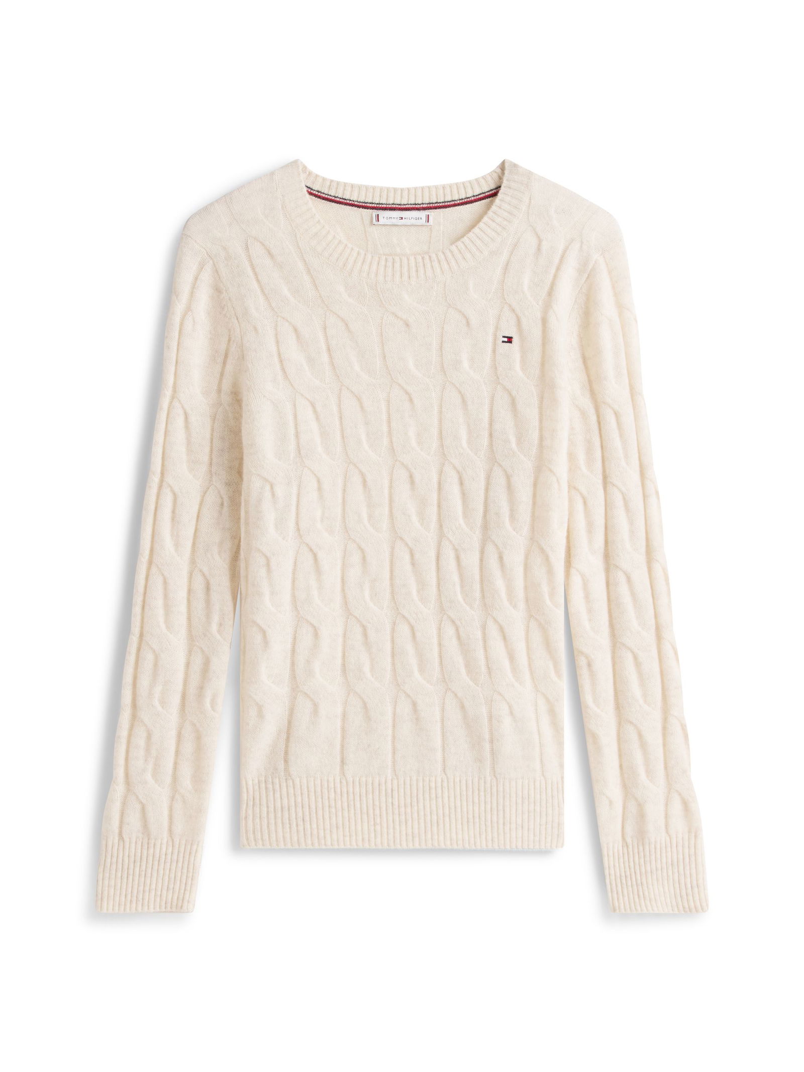 e1b683437f29796da40111bb7969a3f3 Tommy Hilfiger |  Tommy Hilfiger Soft Strickpullover | M | white dove heather