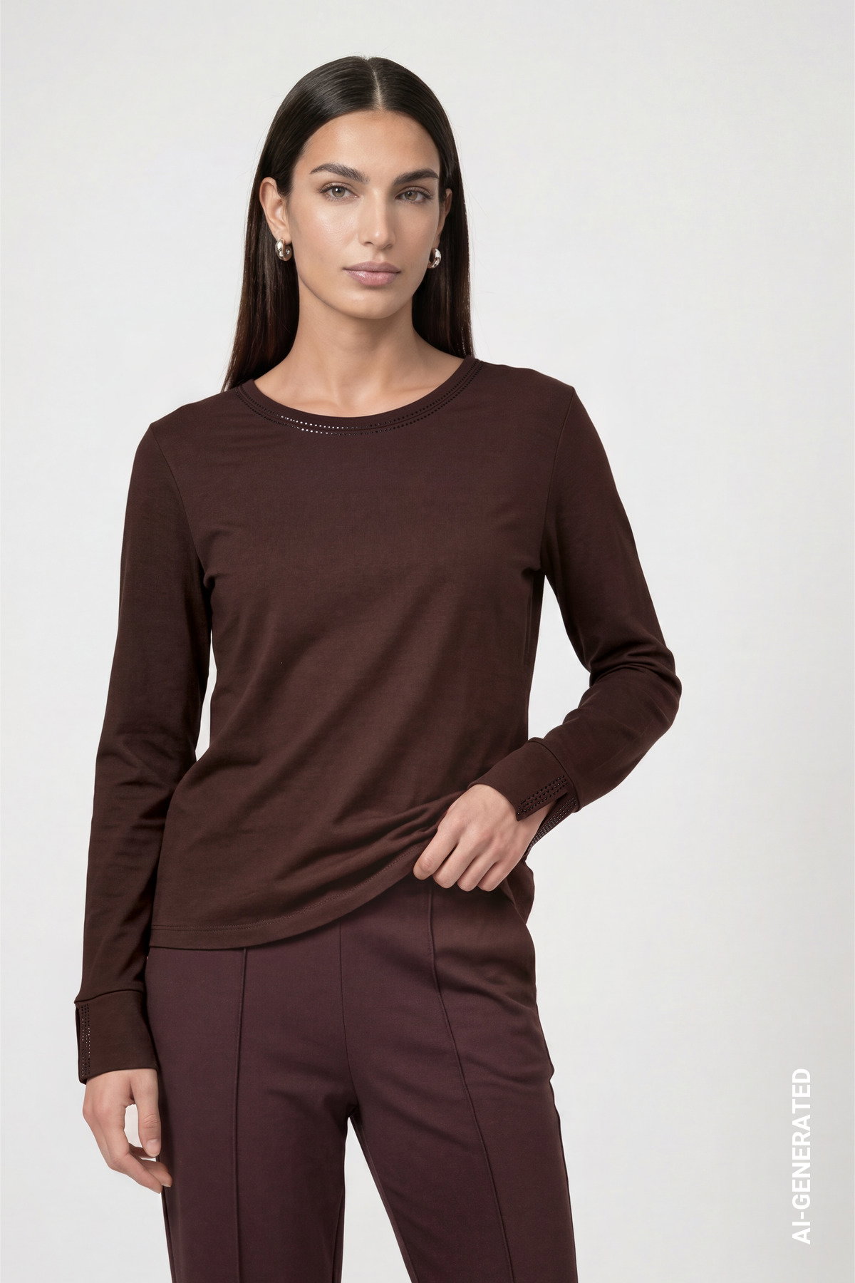Pullover, black coffee #2