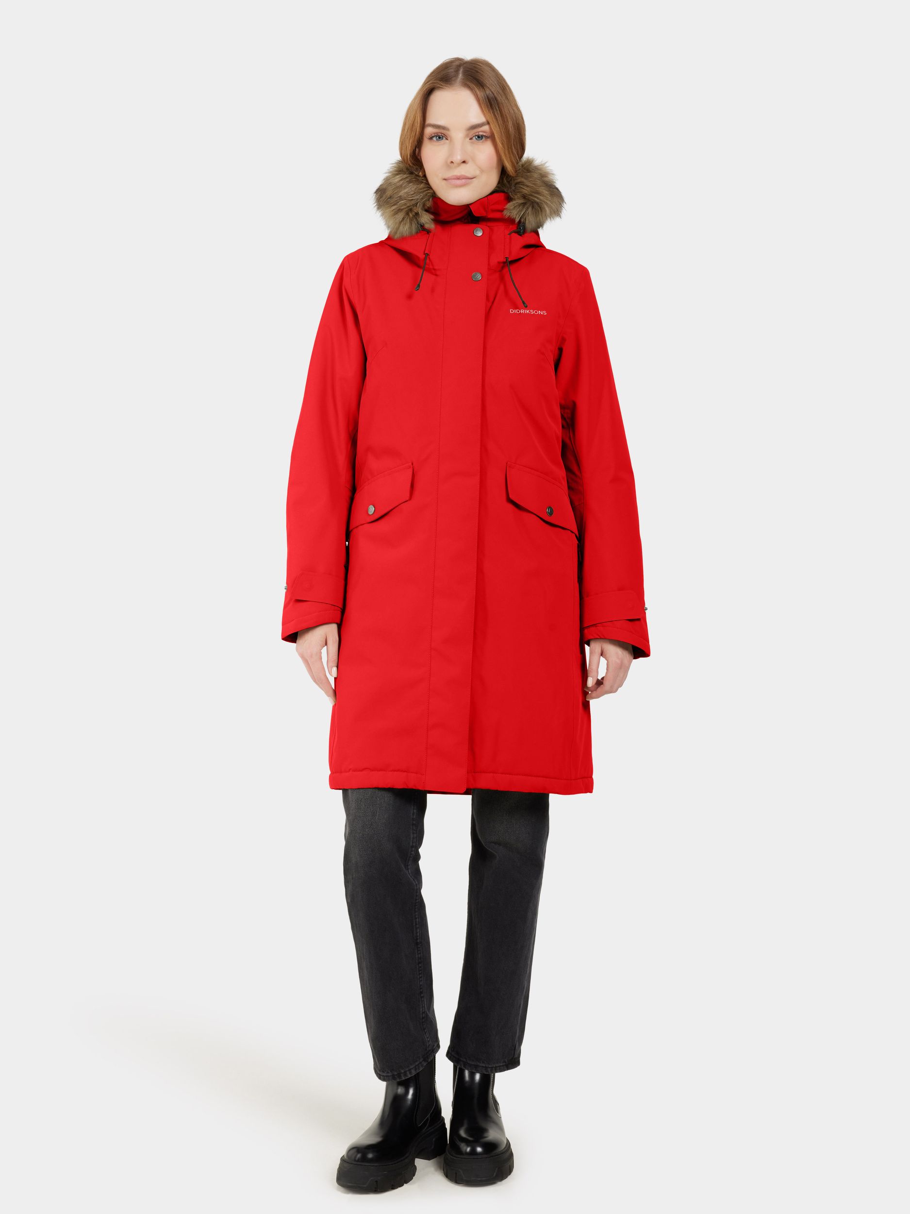 Didriksons |  Didriksons Parka ERIKA | 36 | pomme red