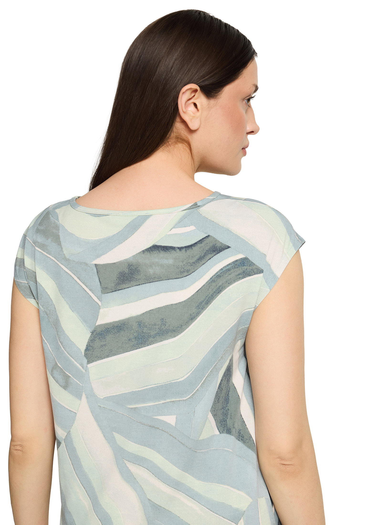 Shirt Kurz 1/2 Arm, Mint/Green #7