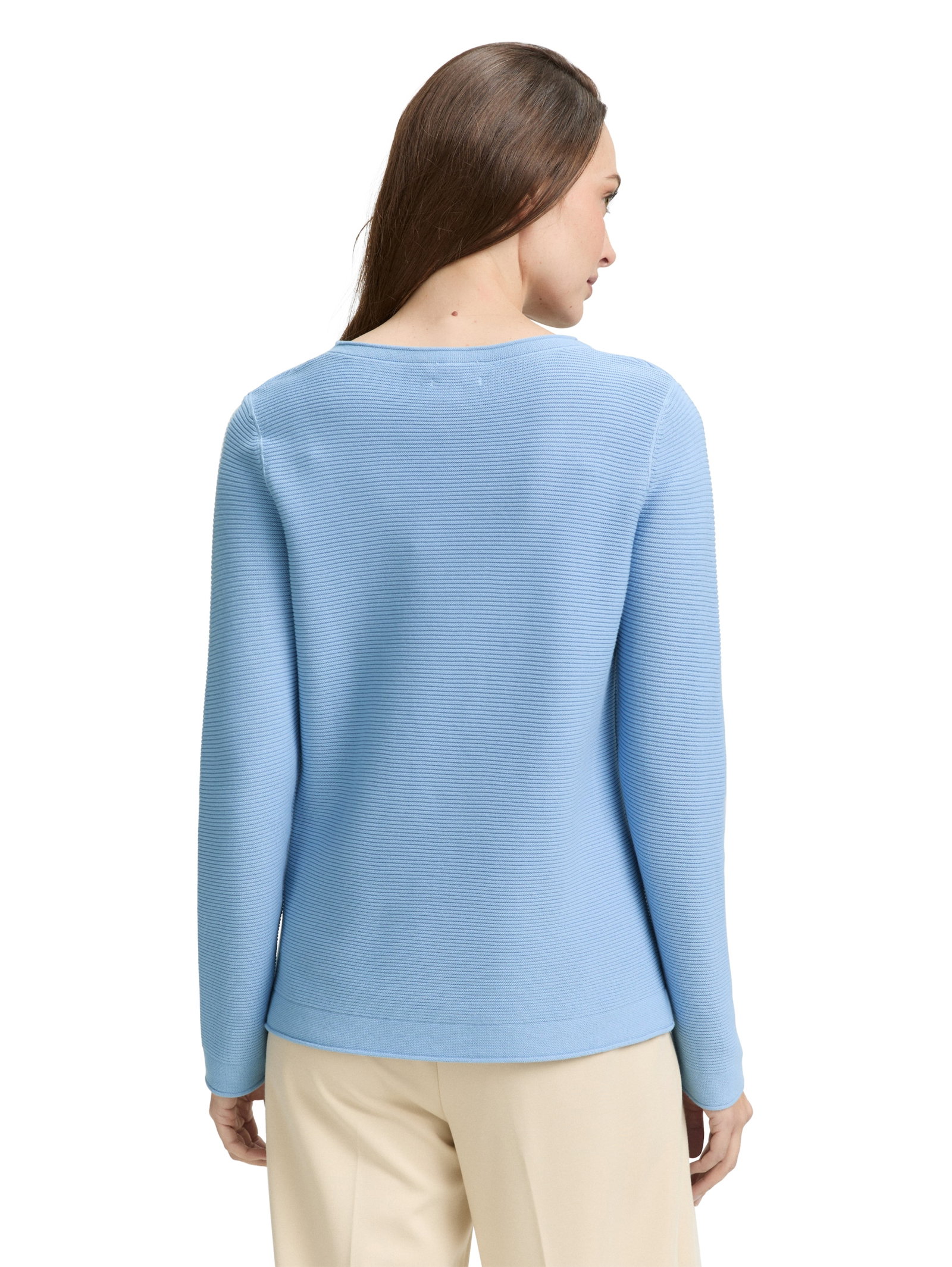 sweater new ottoman, light fjord blue #4