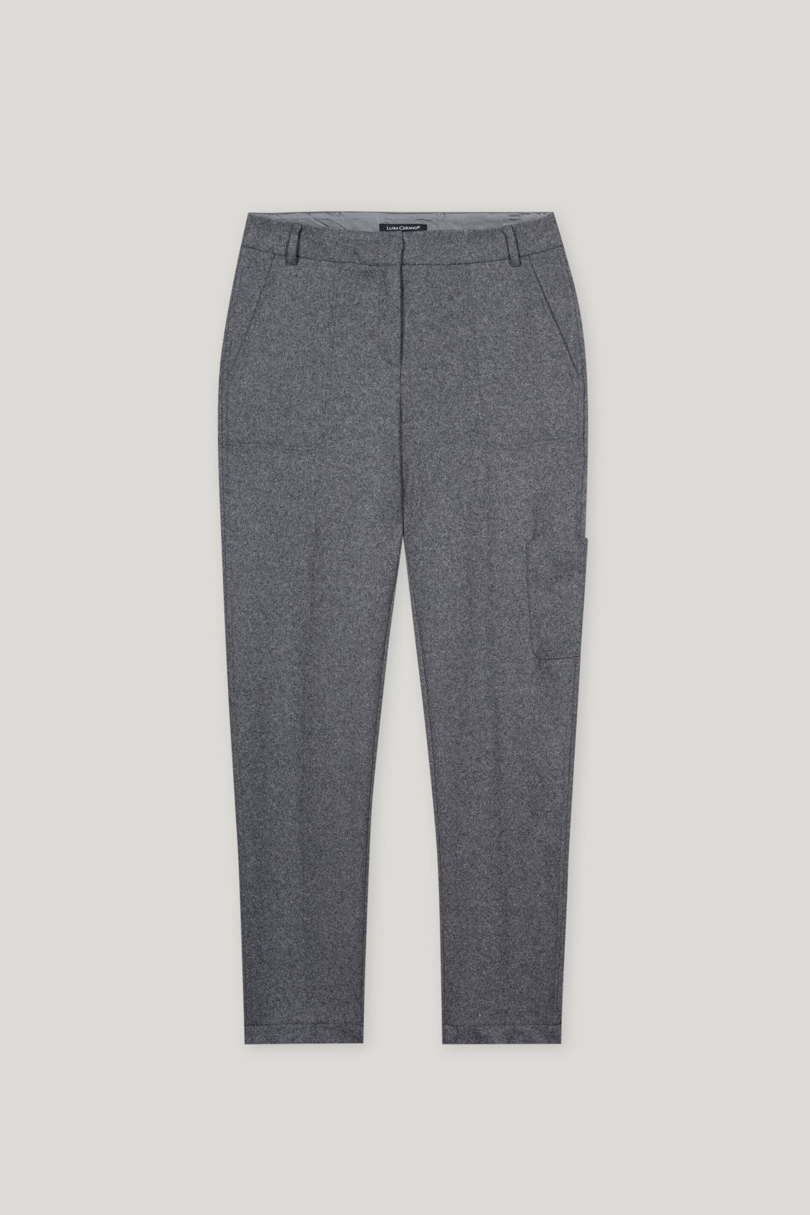  | Hose, grey | 36 | dark grey melange