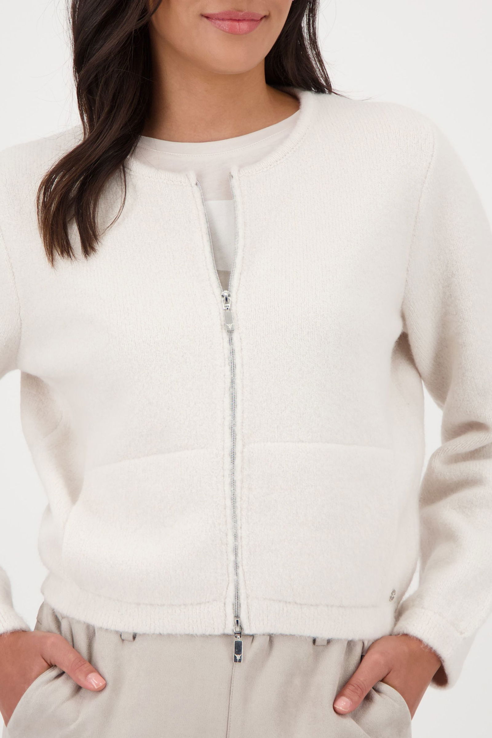 Monari | Monari Strickjacke | Cardigan | 42 | sandshell