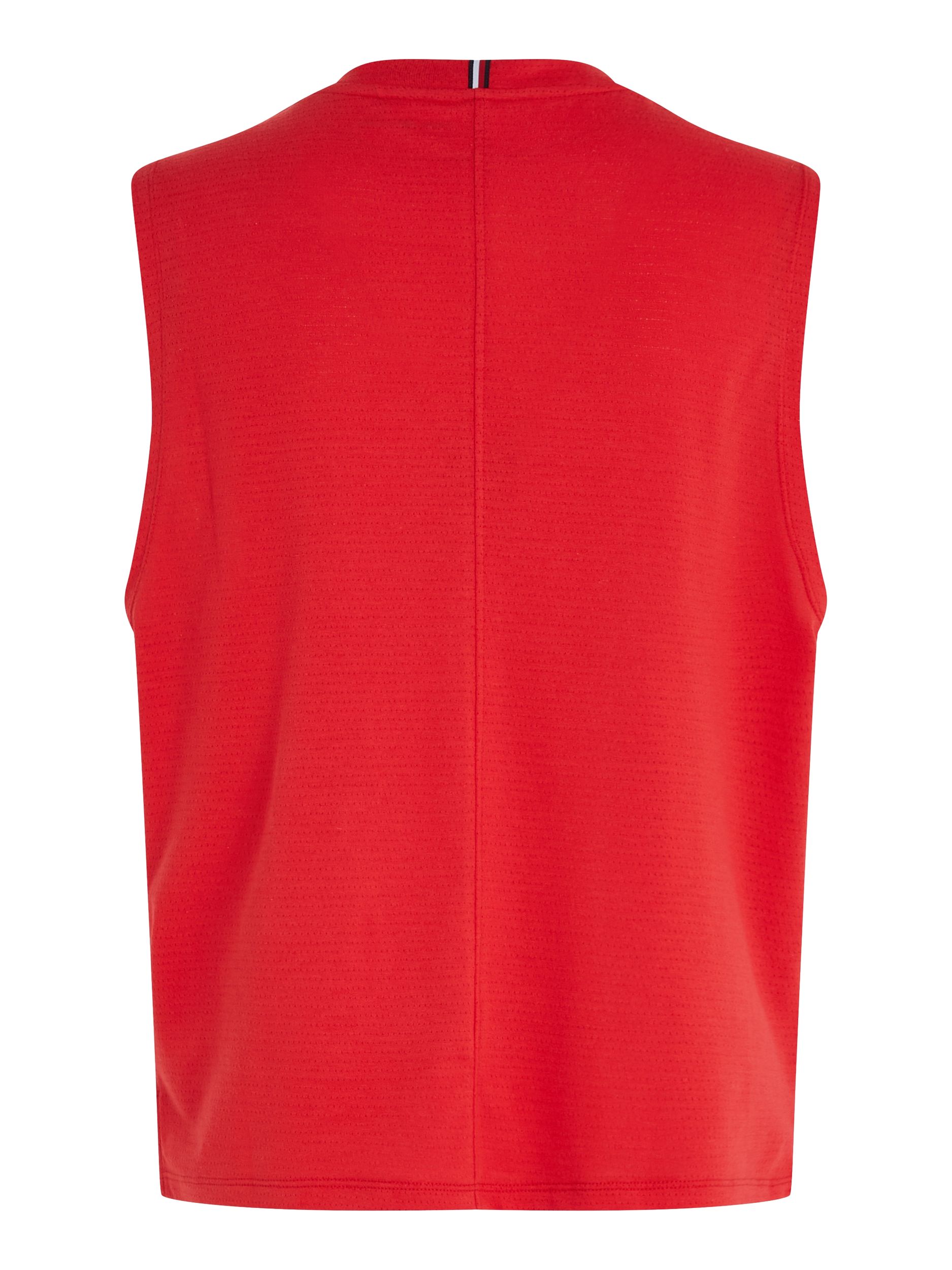 Tommy Hilfiger |  ESSENTIALS REGULAR C-NK TANK | XL | primary red