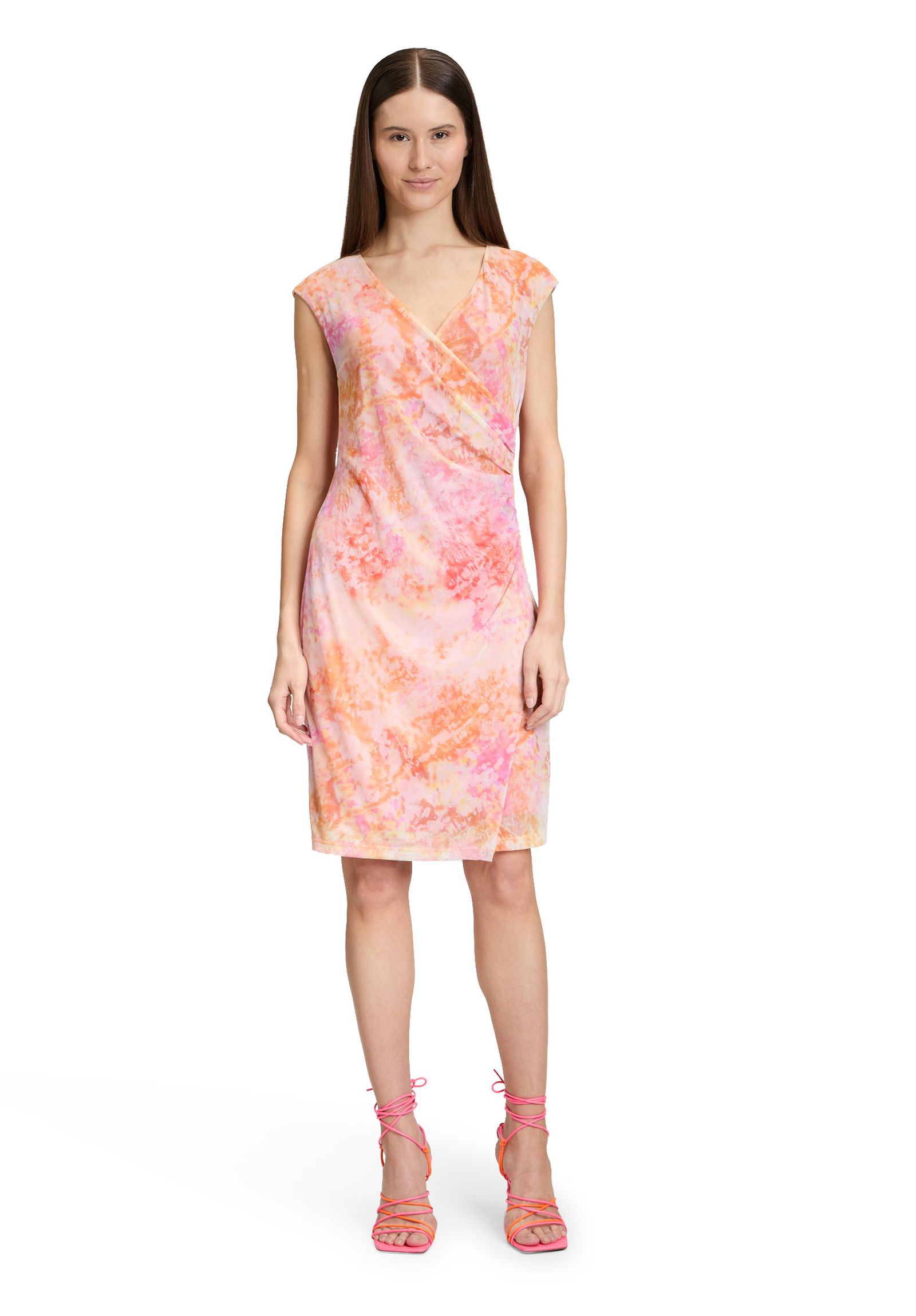 Cartoon |  Cartoon Freizeitkleid  | 44 | orange/pink