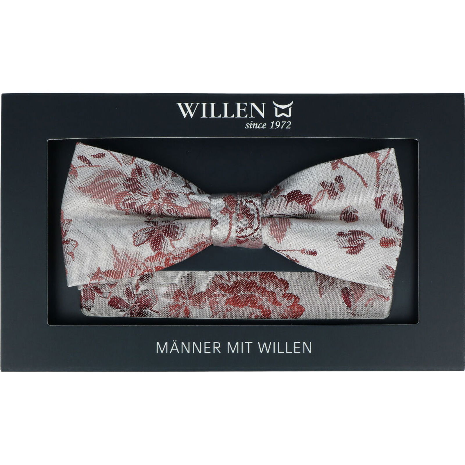 6a0ad20965a0b98b6bc159d14eaf5834 Willen | Willen Set: Schleife & Einstecktuch | STK | bordeaux