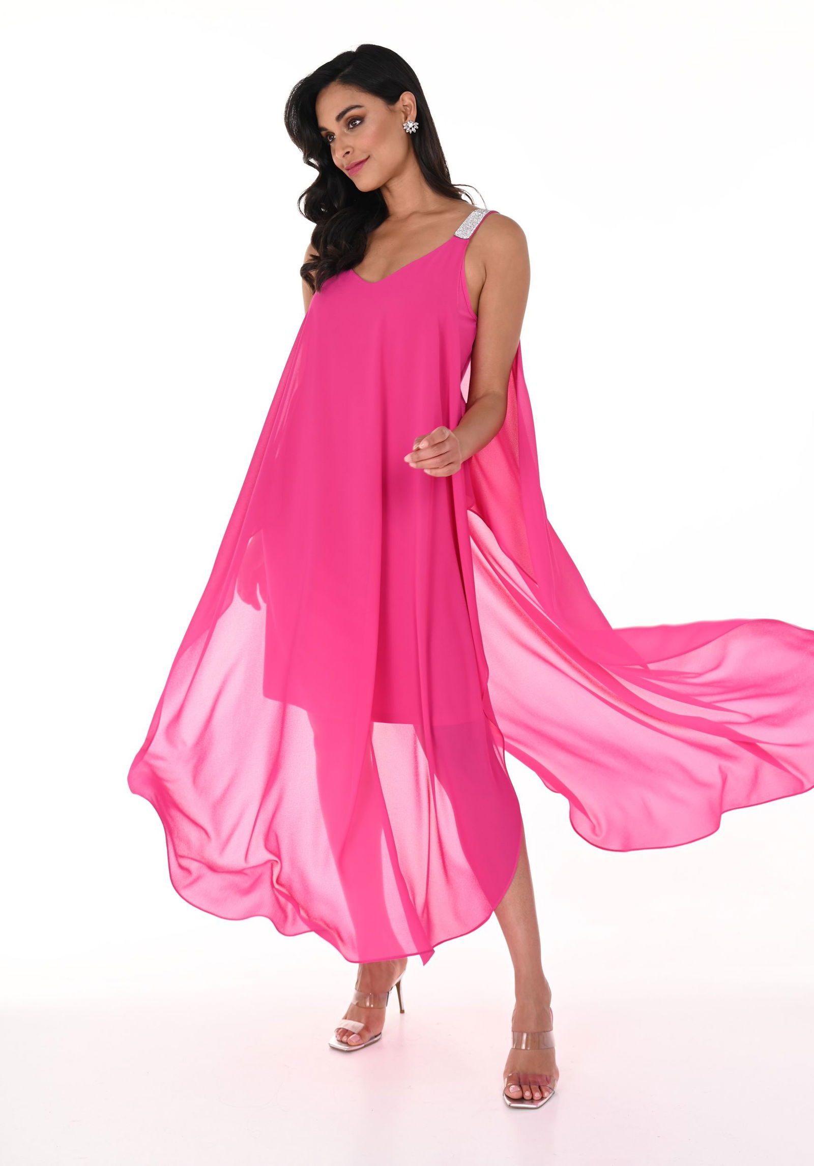 bfd20df6f4b248721d8149888696f32b Frank Lyman | Frank Lyman festliches Kleid | M | Bright Pink