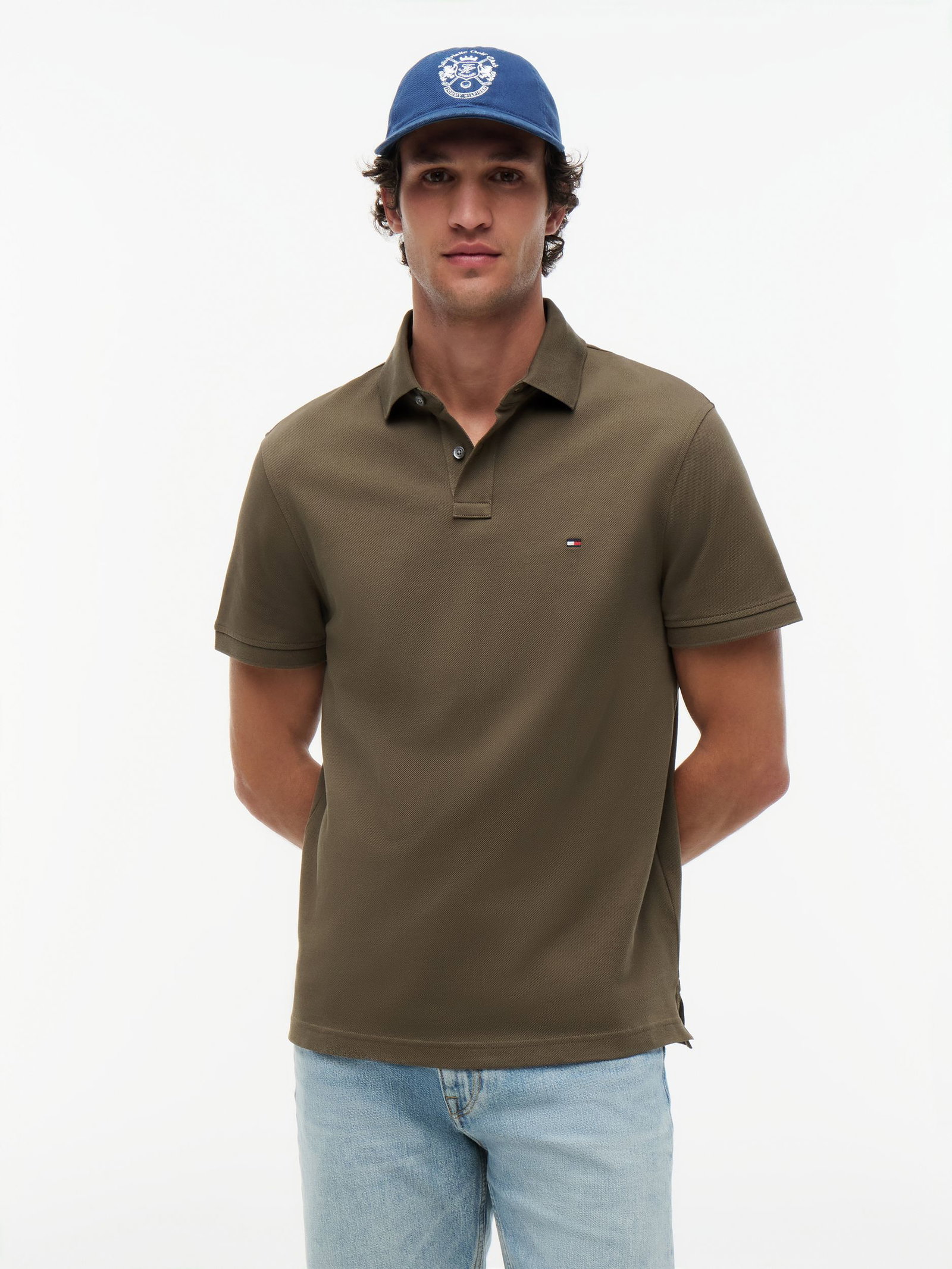 Tommy Hilfiger |  Tommy Hilfiger Poloshirt  | L | army green