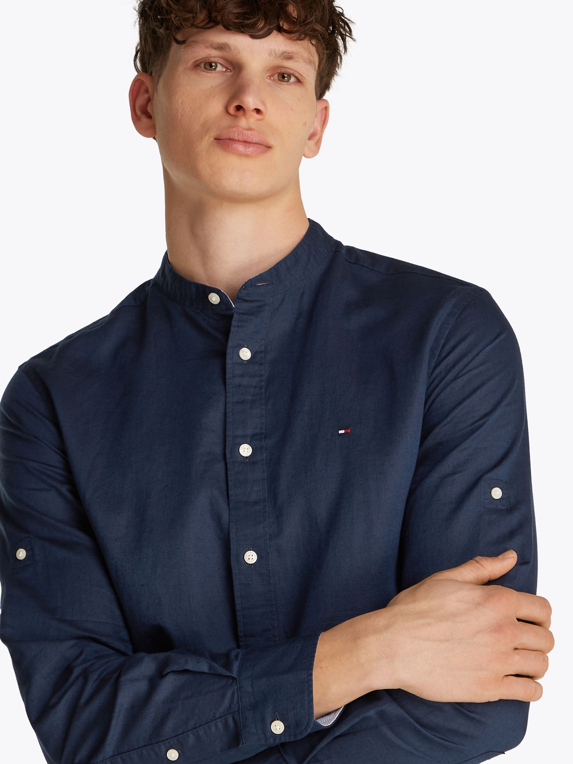 Tommy Hilfiger |  Tommy Hilfiger Hemd Regular Fit  | XL | carbon navy