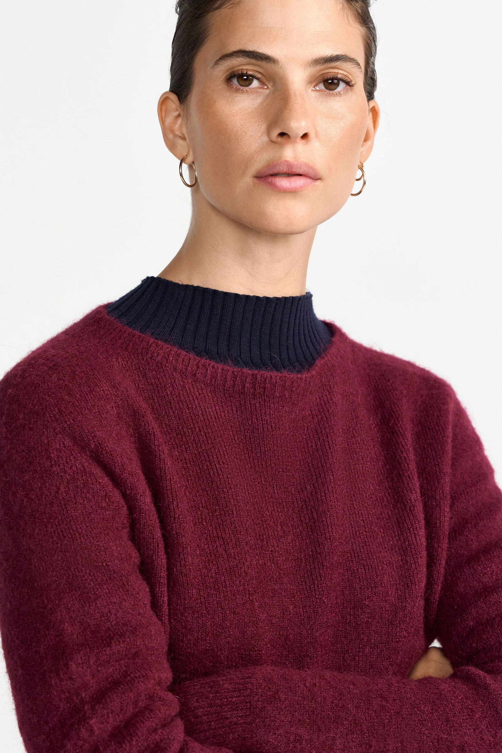 Rich & Royal | Rich & Royal Pullover | XL | ruby glow
