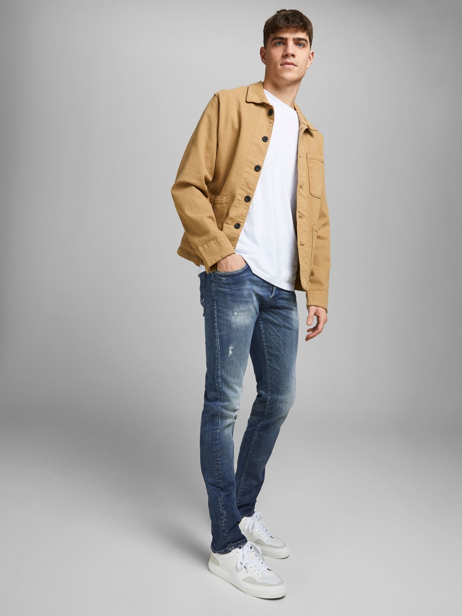4a76b50a9269a15a25e19bc21a622023 Jack&Jones |  JJIGLENN JJROCK JJ 358 50SPS STS | 27/30 | blue denim