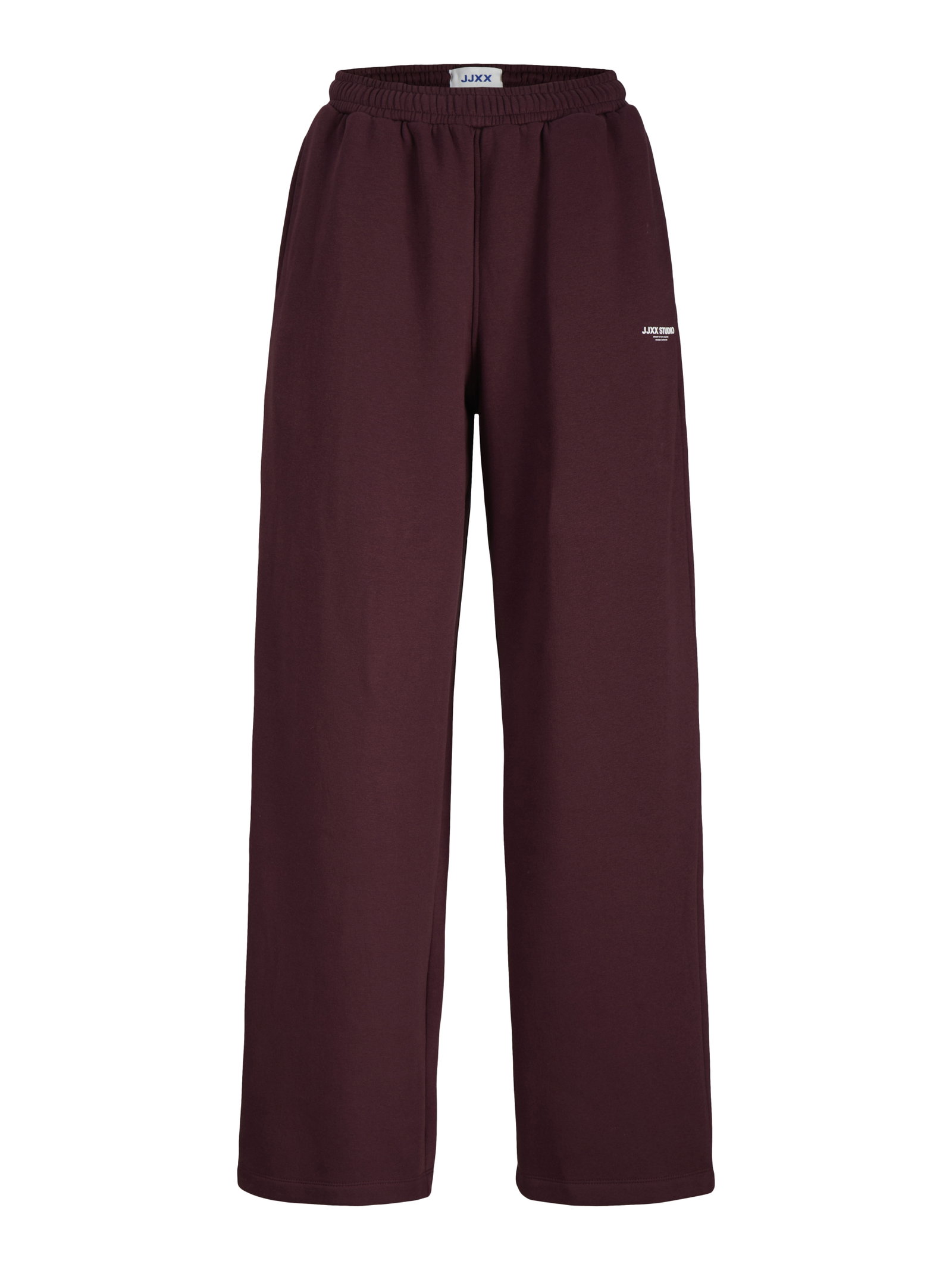 JXSTUDIO VESTERBRO HW PANT SWT NOOS, Winetasting/BRIGHT WHITE JJXX LOGO #1