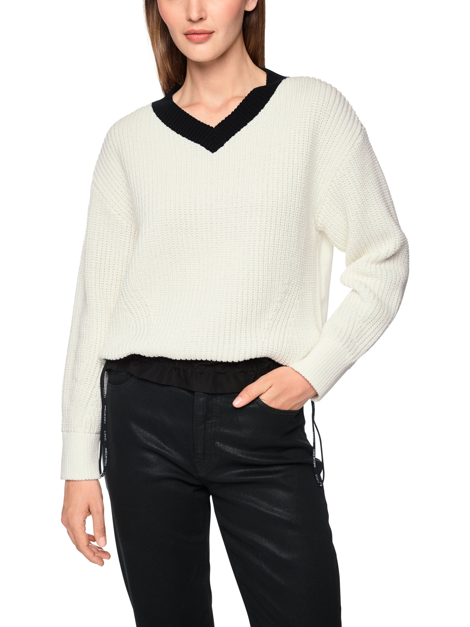 Pullover, white and black #6