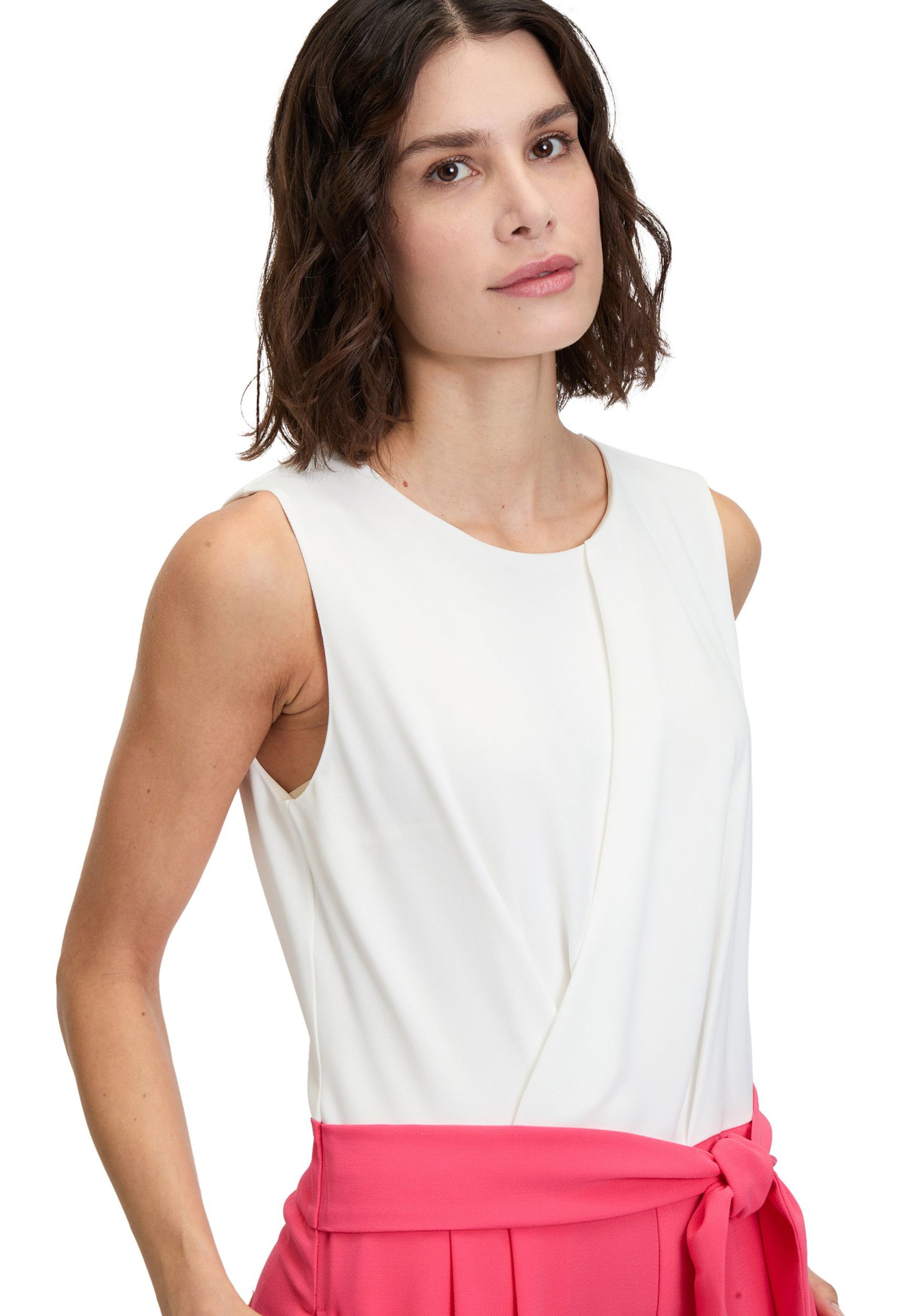 b808185eb0bd5df66943df40f01ef853 Betty & CO | Betty & CO Jumpsuit | 44 | patch red/cream