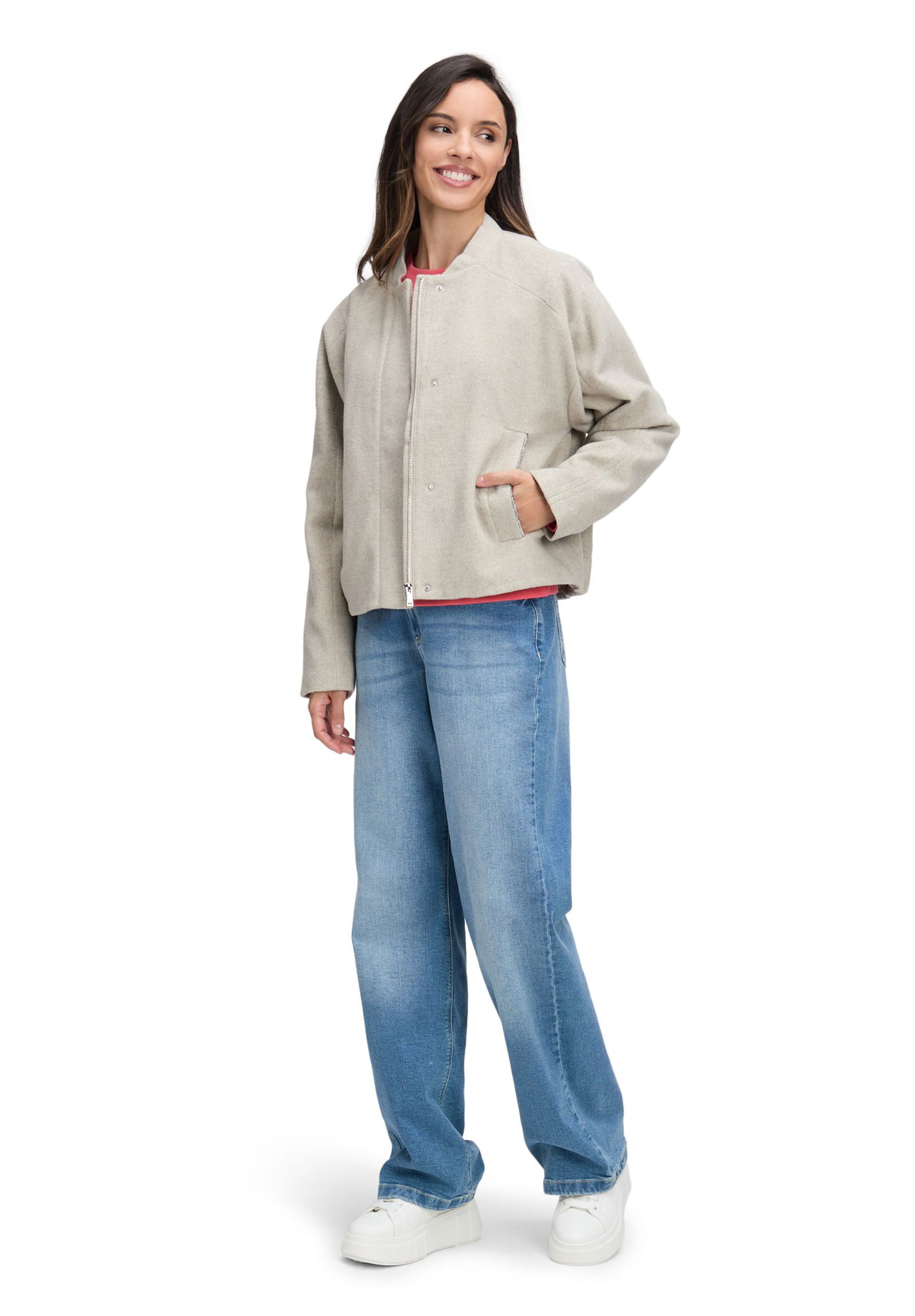 f5265d33e00f68eea583f5029a6f1317 Cartoon |  Cartoon Funktionsjacke  | 42 | light beige