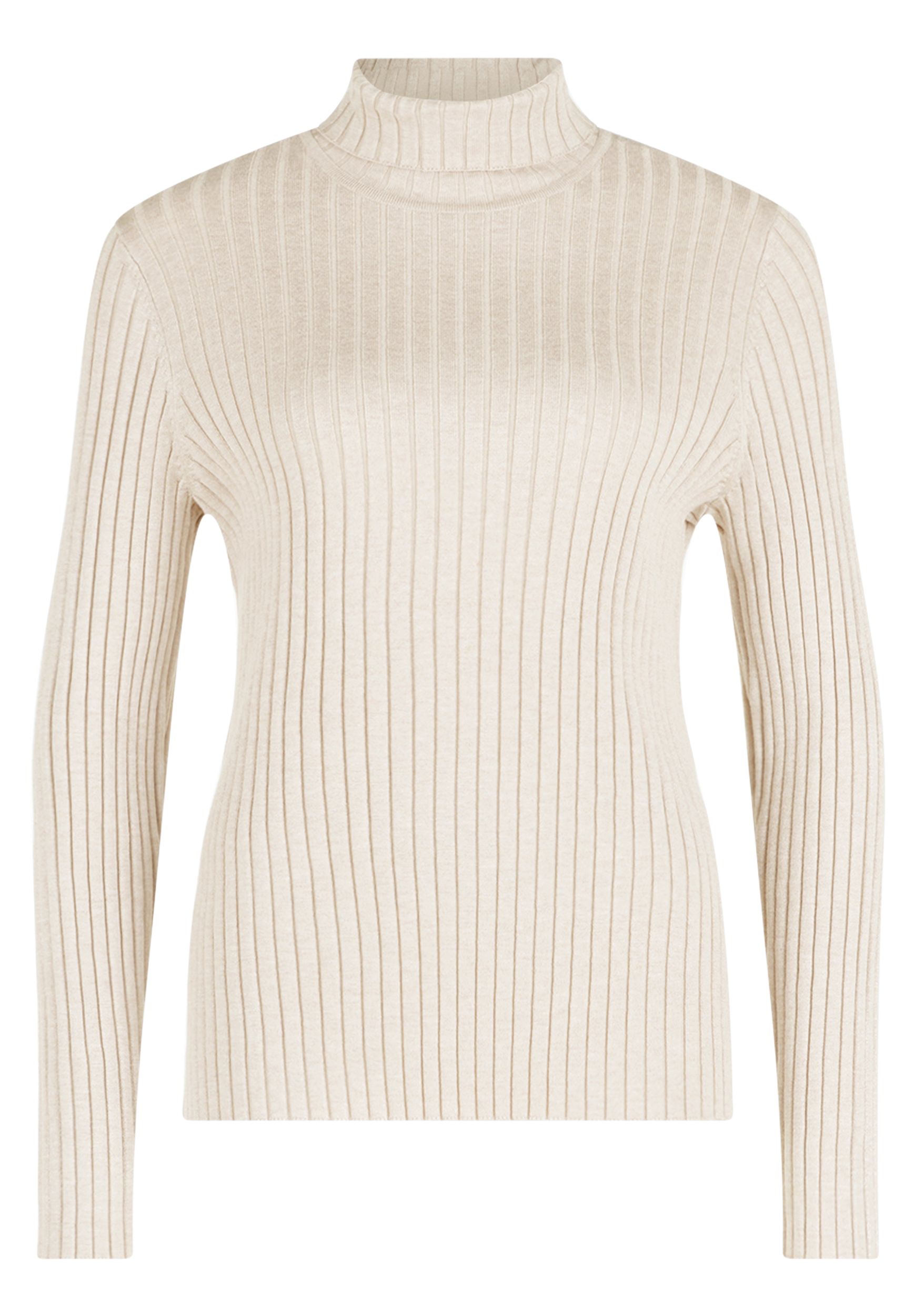 Betty Barclay |  Betty Barclay Rollkragenpullover  | 38 | light beige melange