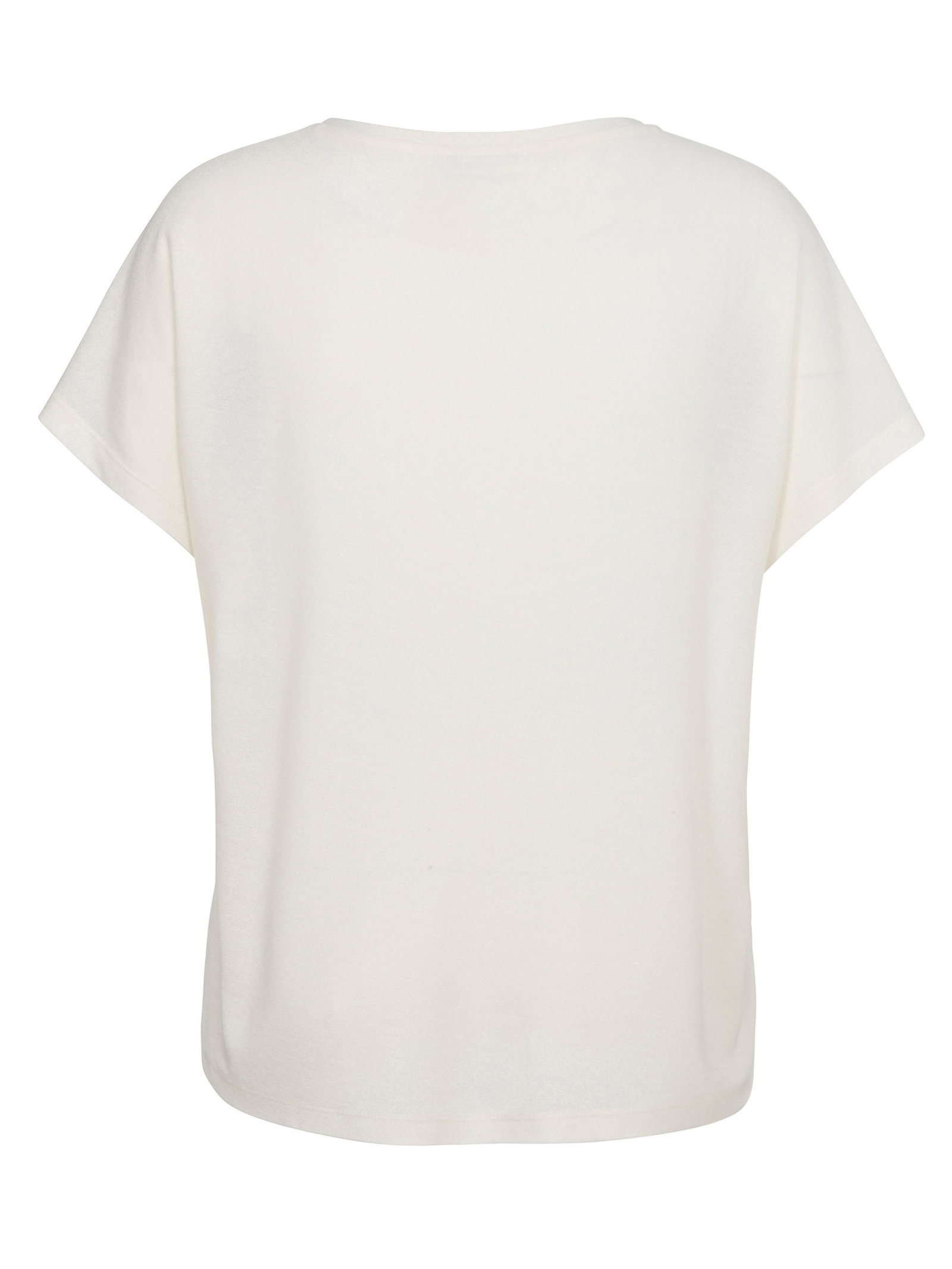VIA APPIA DUE |  T-Shirt Rundhals 1/2 Arm Motiv | 44 | creme multicolor