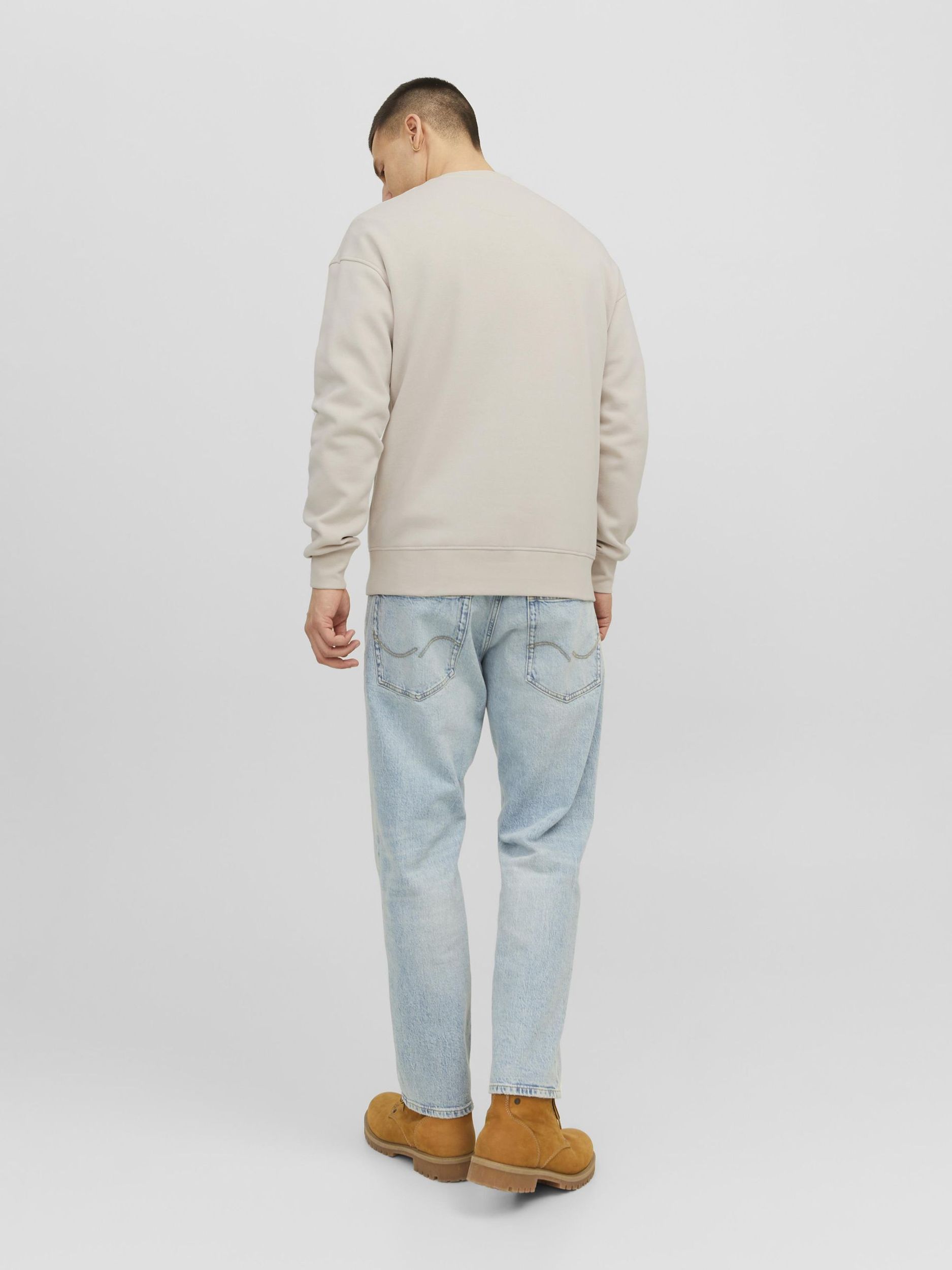 Jack&Jones |  JORVESTERBRO SWEAT CREW NECK NOOS | XXL | moonbeam