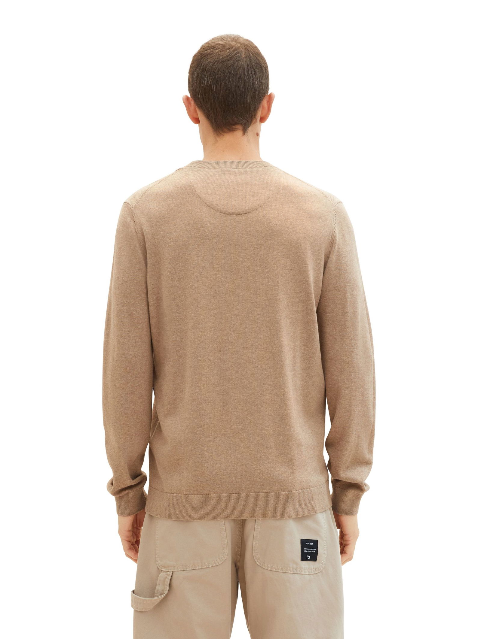 Tom Tailor | Tom Tailor Pullover | L | hazel brown melange