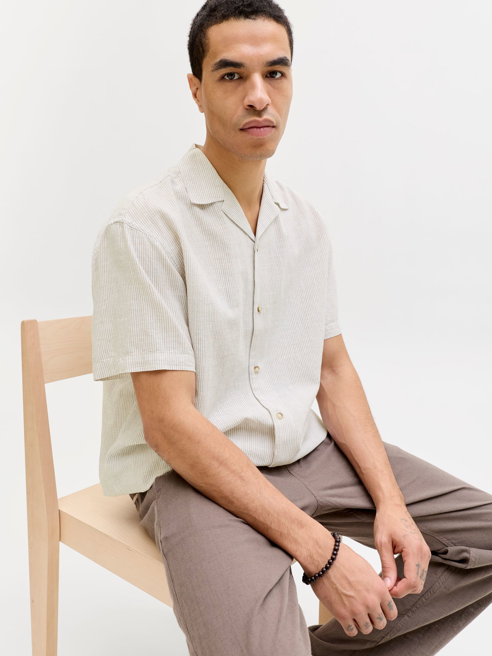 Jack&Jones |  Jack&Jones Hemd Super Slim Fit  | XL | crockery