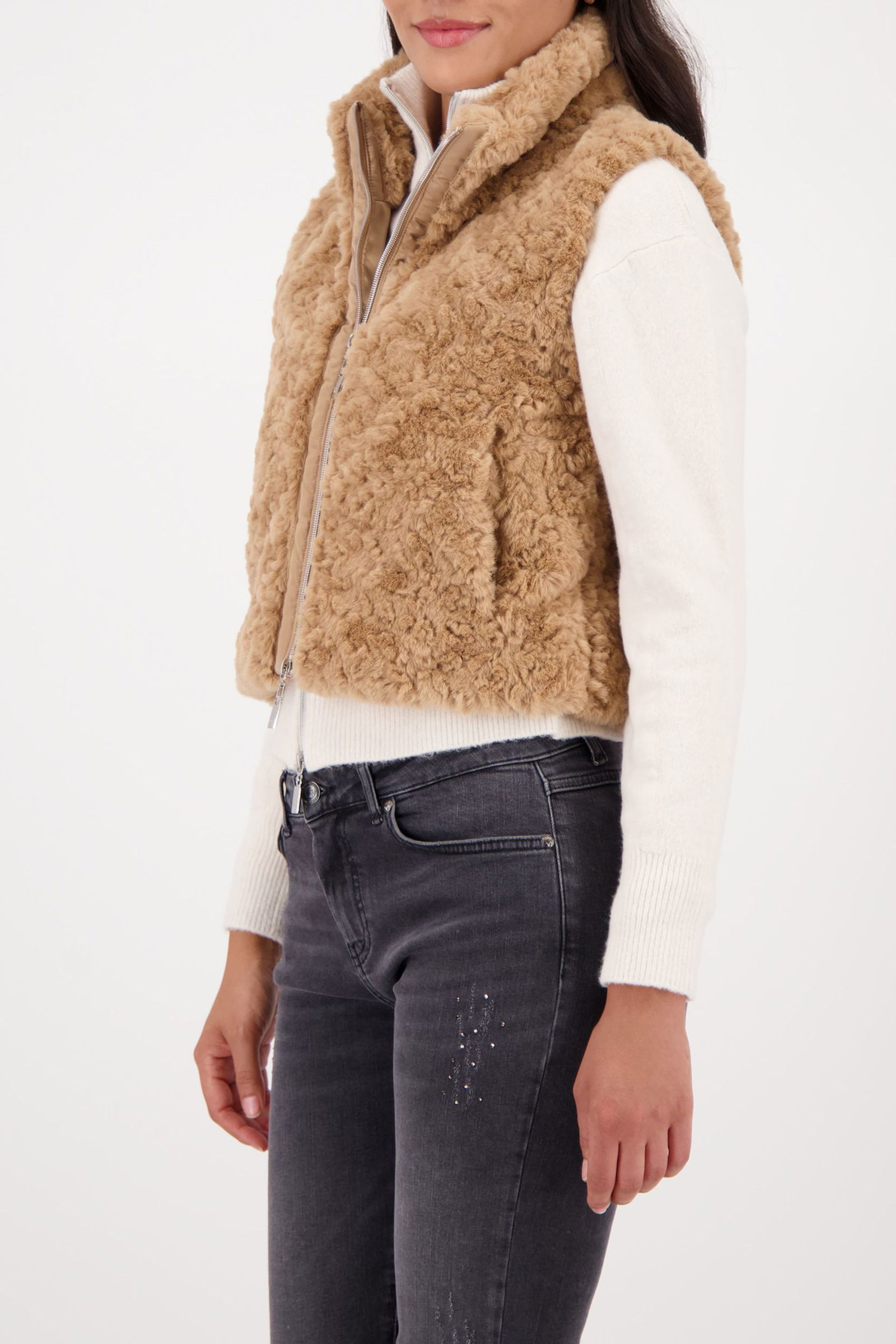9f62c23dedd56afa18baa271ceca908f Monari | Monari Weste | 44 | cognac