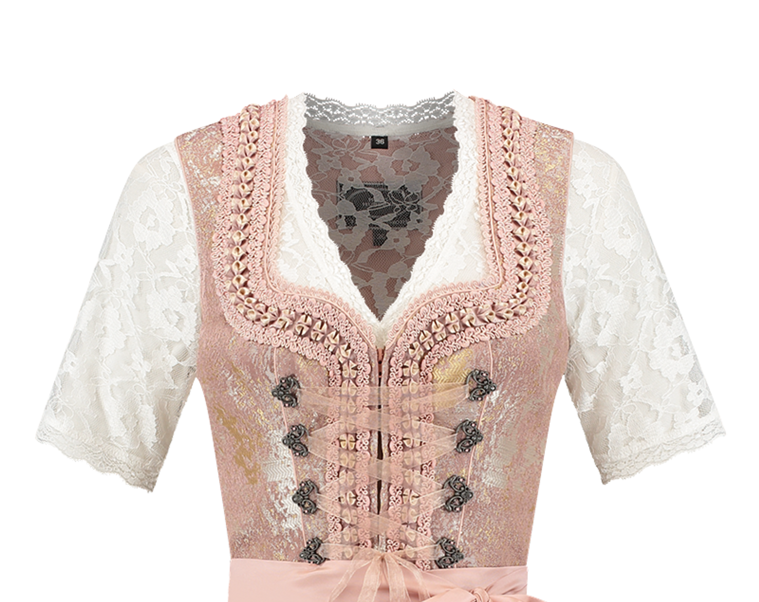 Haus Huberts |  Dirndl mittel | 44 | Antikrosa