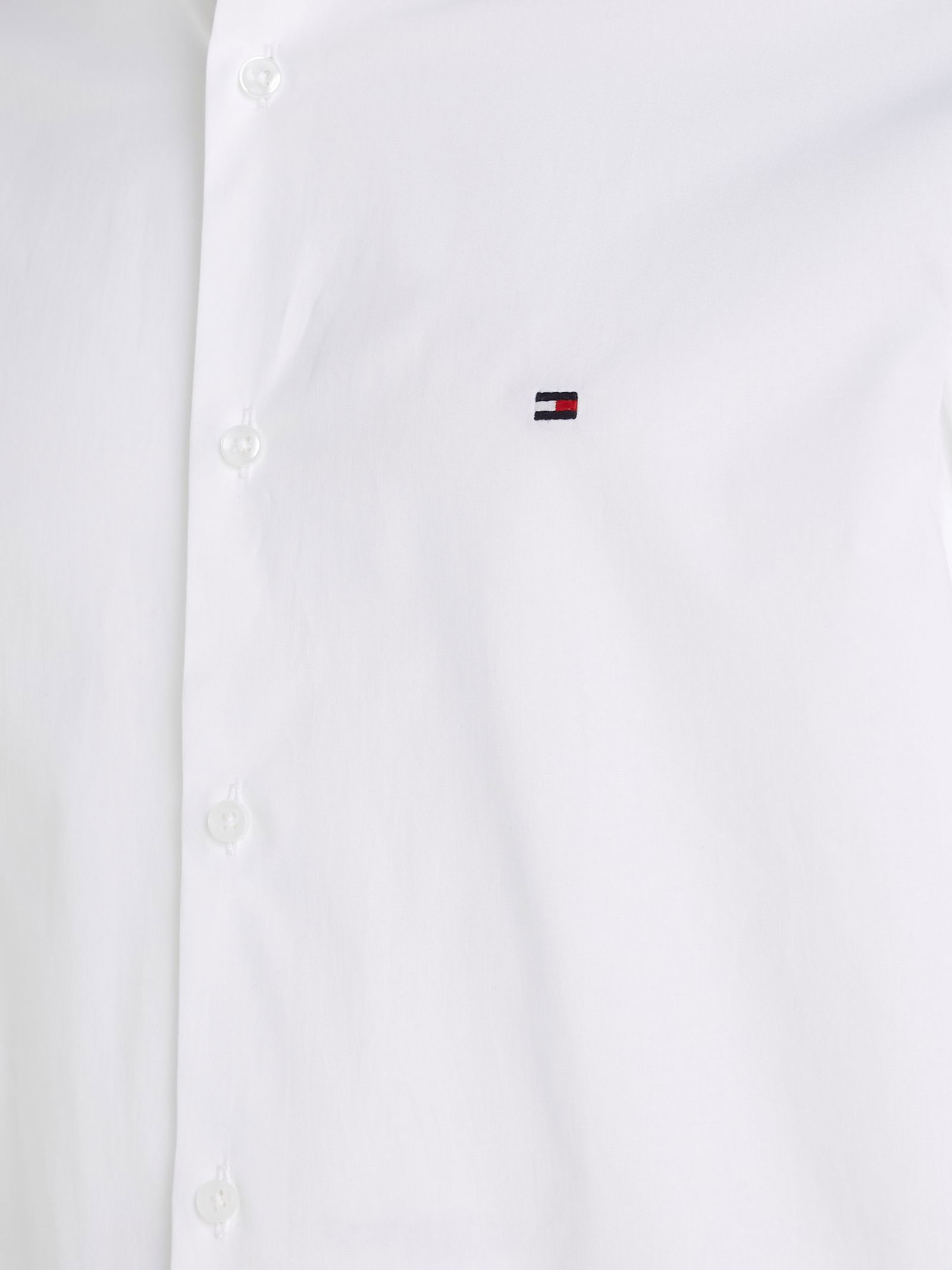 Tommy Hilfiger | Tommy Hilfiger Hemd Slim Fit | 39/R | bright white