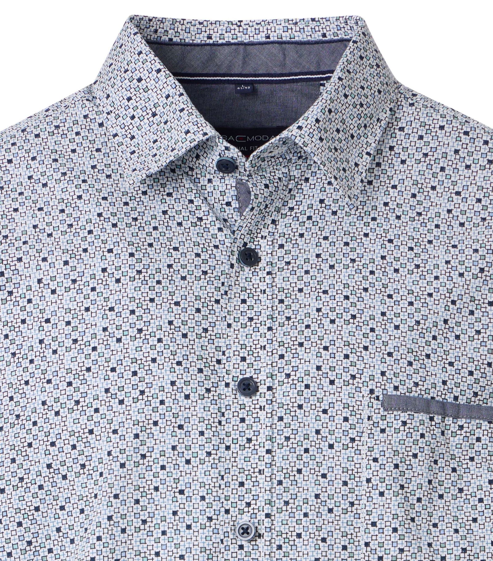  |  Kent Casual Short 1/2, 100 blau | L | blau
