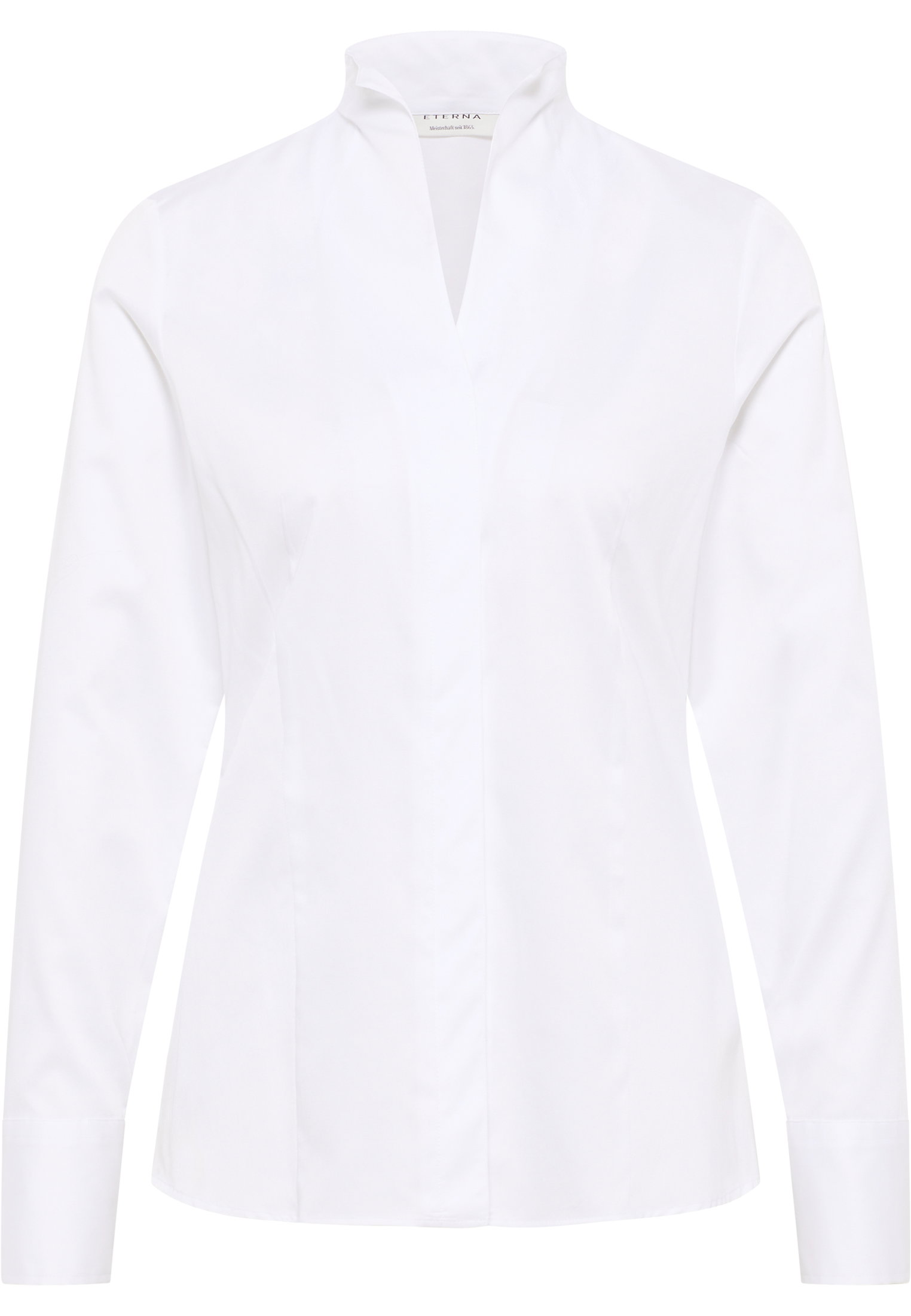 Eterna Bluse Satingewebe Langarm #1