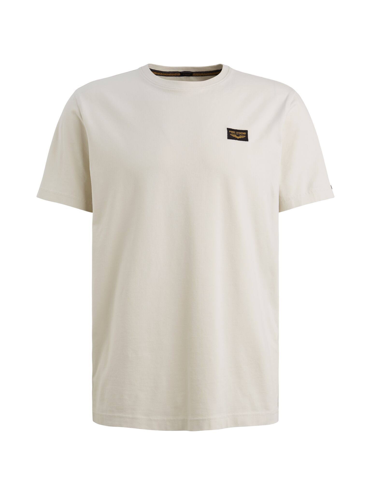 Short sleeve r-neck American Class, Bone White #1