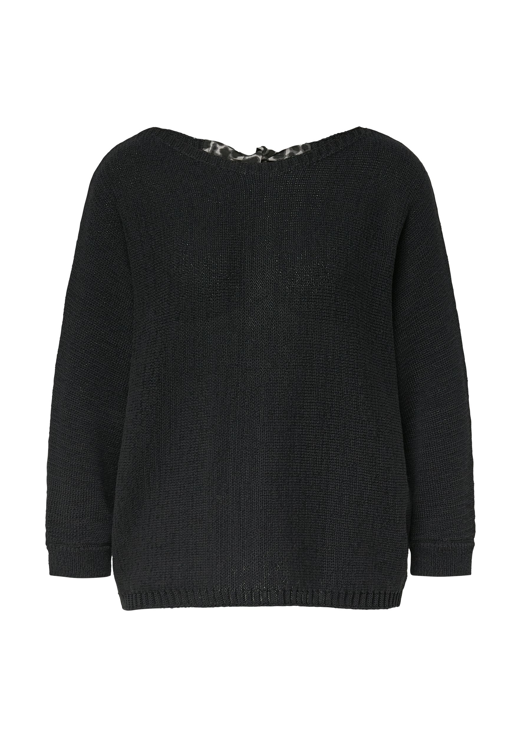 Comma |  Comma Pullover  | 38 | schwarz