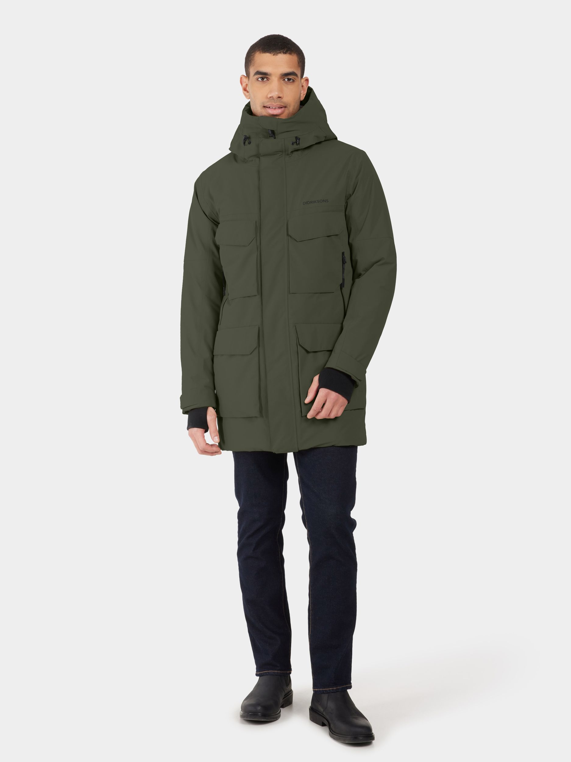 Didriksons |  Didriksons Parka  | XL | deep green