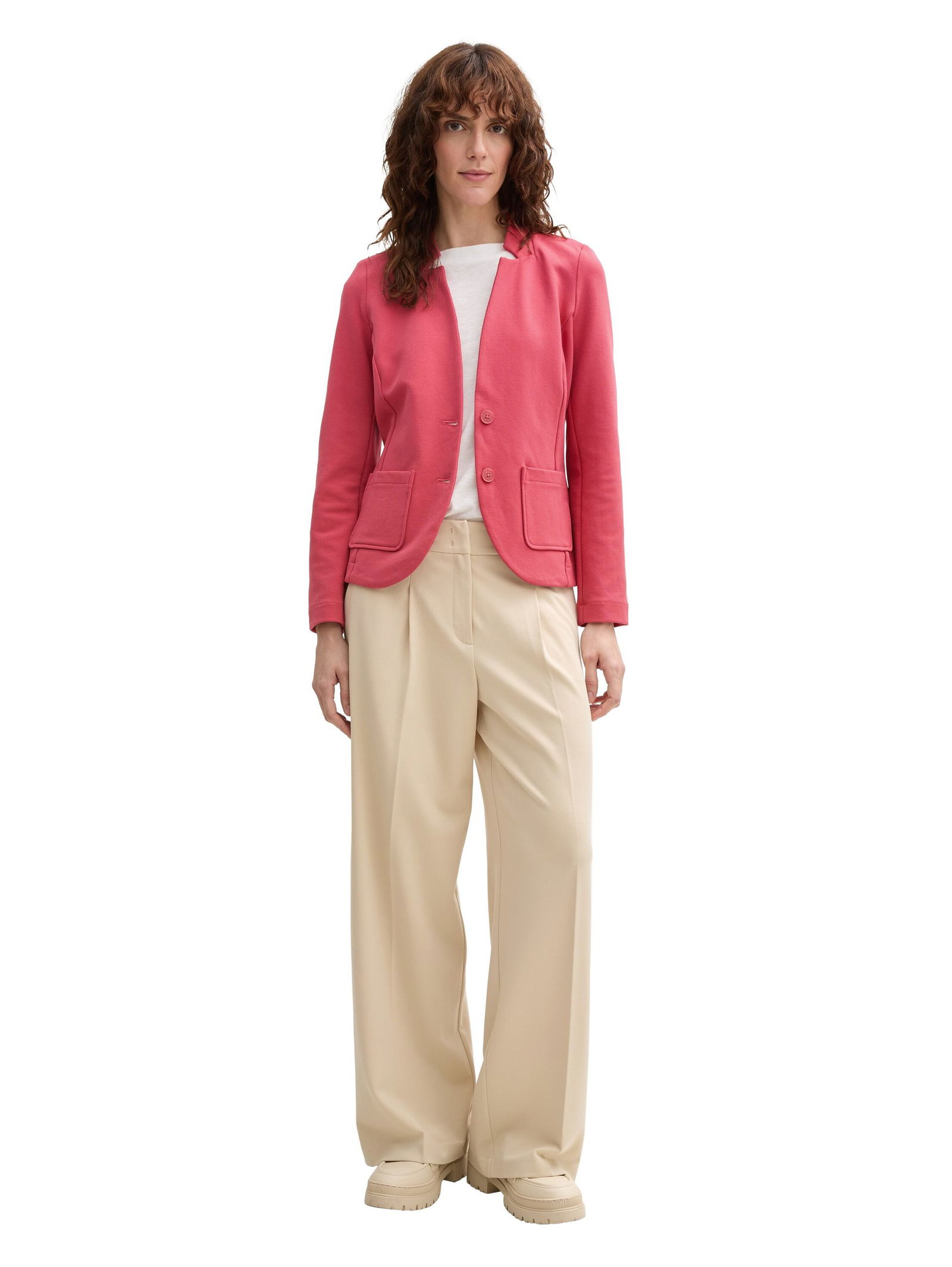 Tom Tailor |  Tom Tailor Kurzblazer  | M | berry red