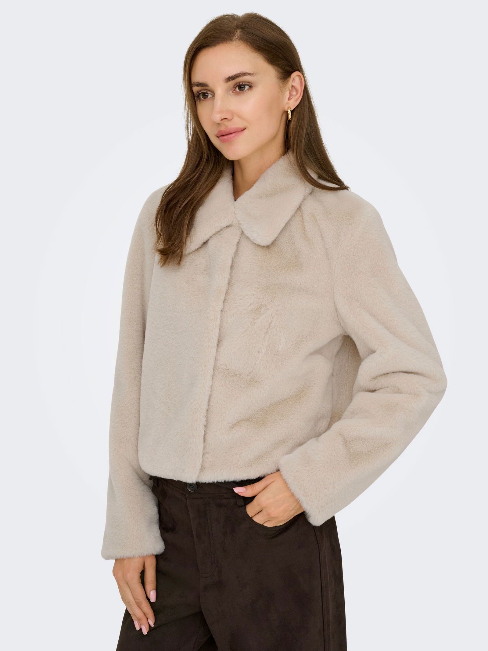 JDY | JDY Wollmantel | L | moonbeam