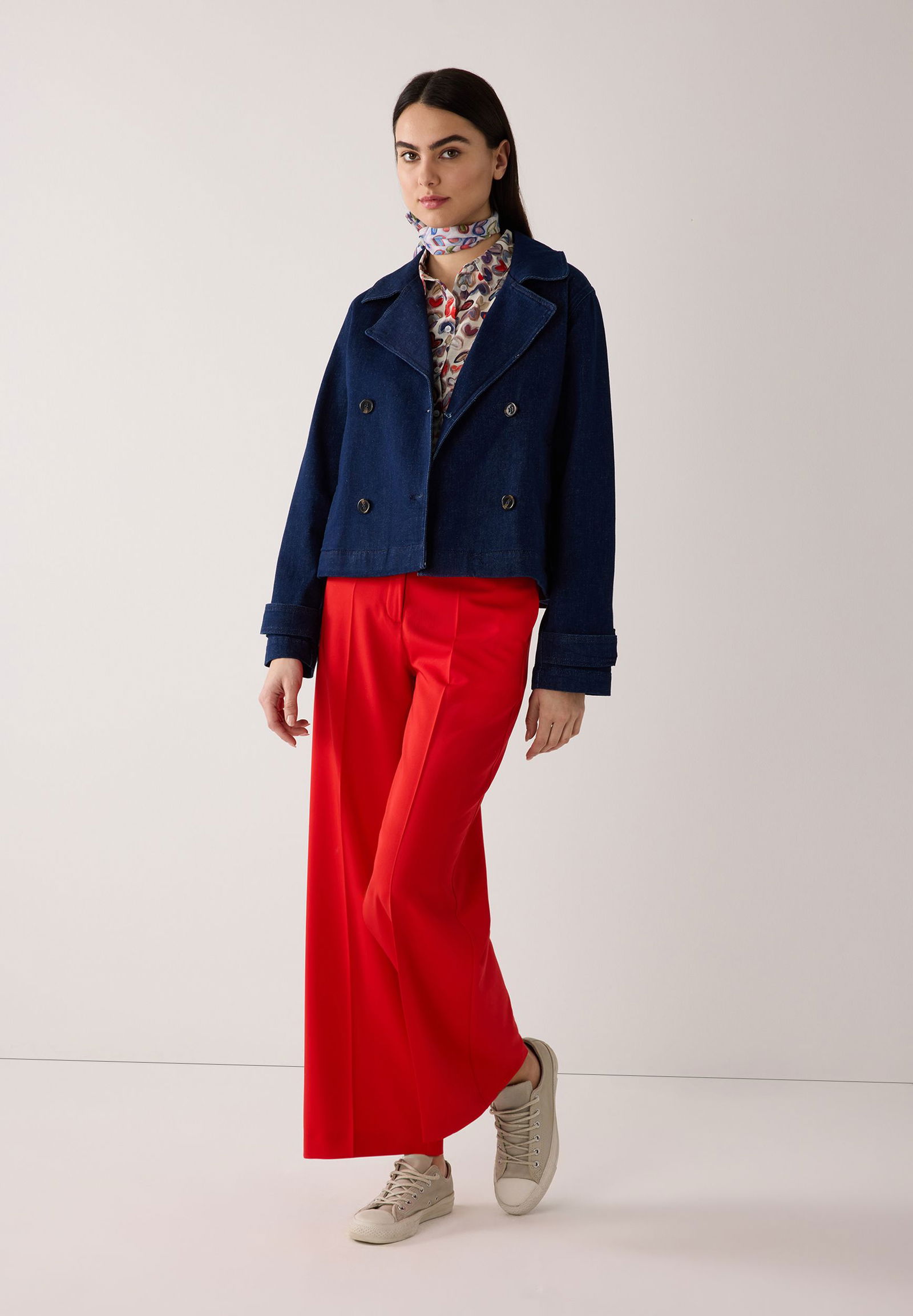 More & More |  More & More Druckbluse  | 34 | mehrfarbig