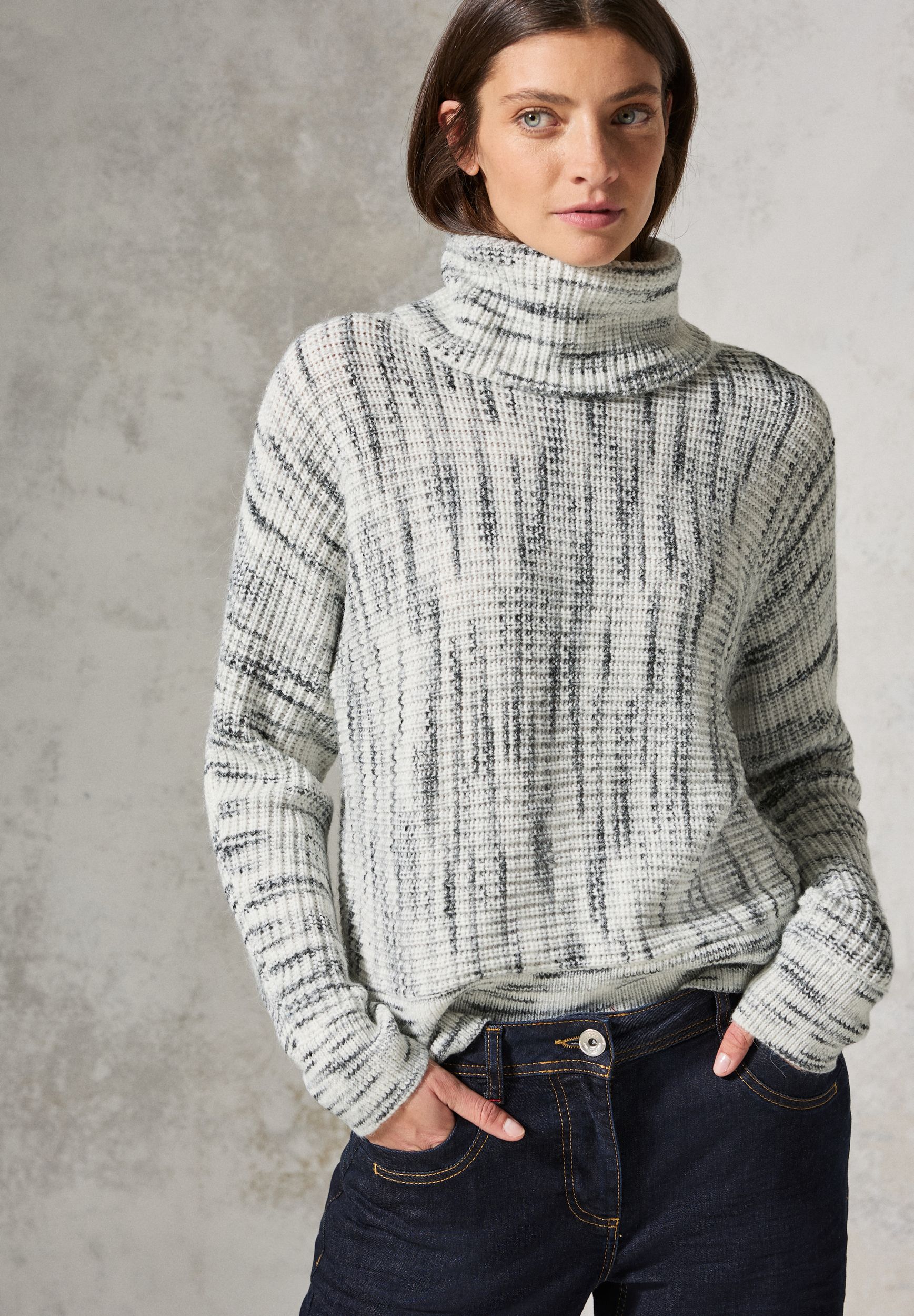 CECIL |  CECIL Pullover  | S | vanilla white