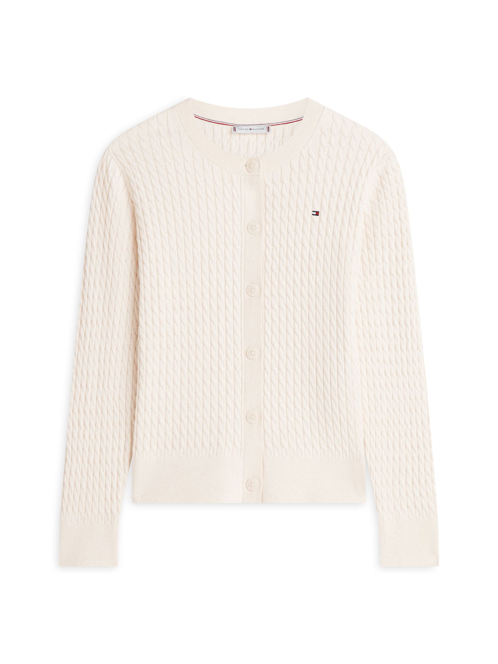 Tommy Hilfiger |  Tommy Hilfiger Strickjacke | Cardigan  | S | heather ivory petal