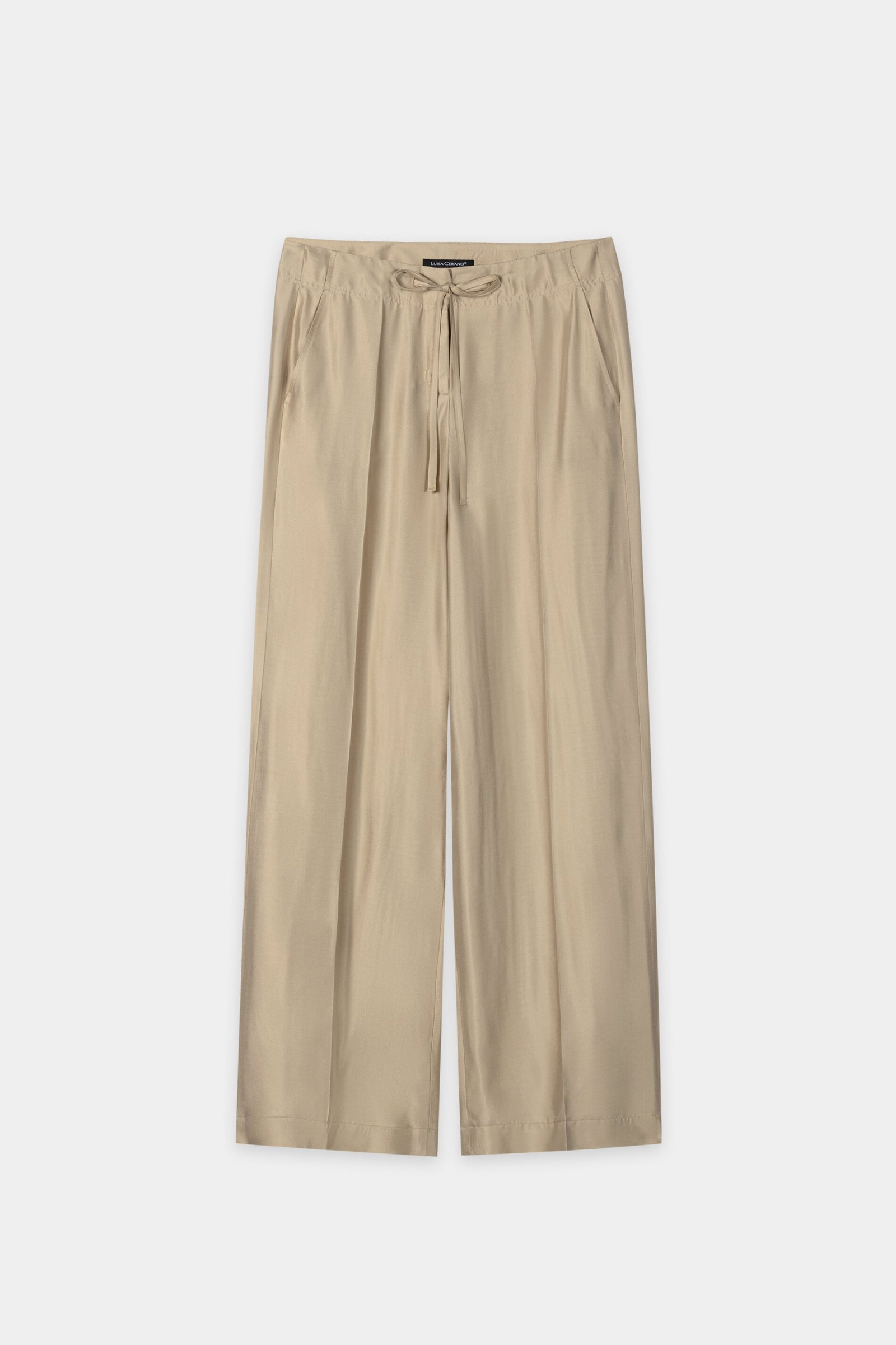 Luisa Cerano weite Joggpants aus edel changierender Viskose-Seiden-Mischung #1