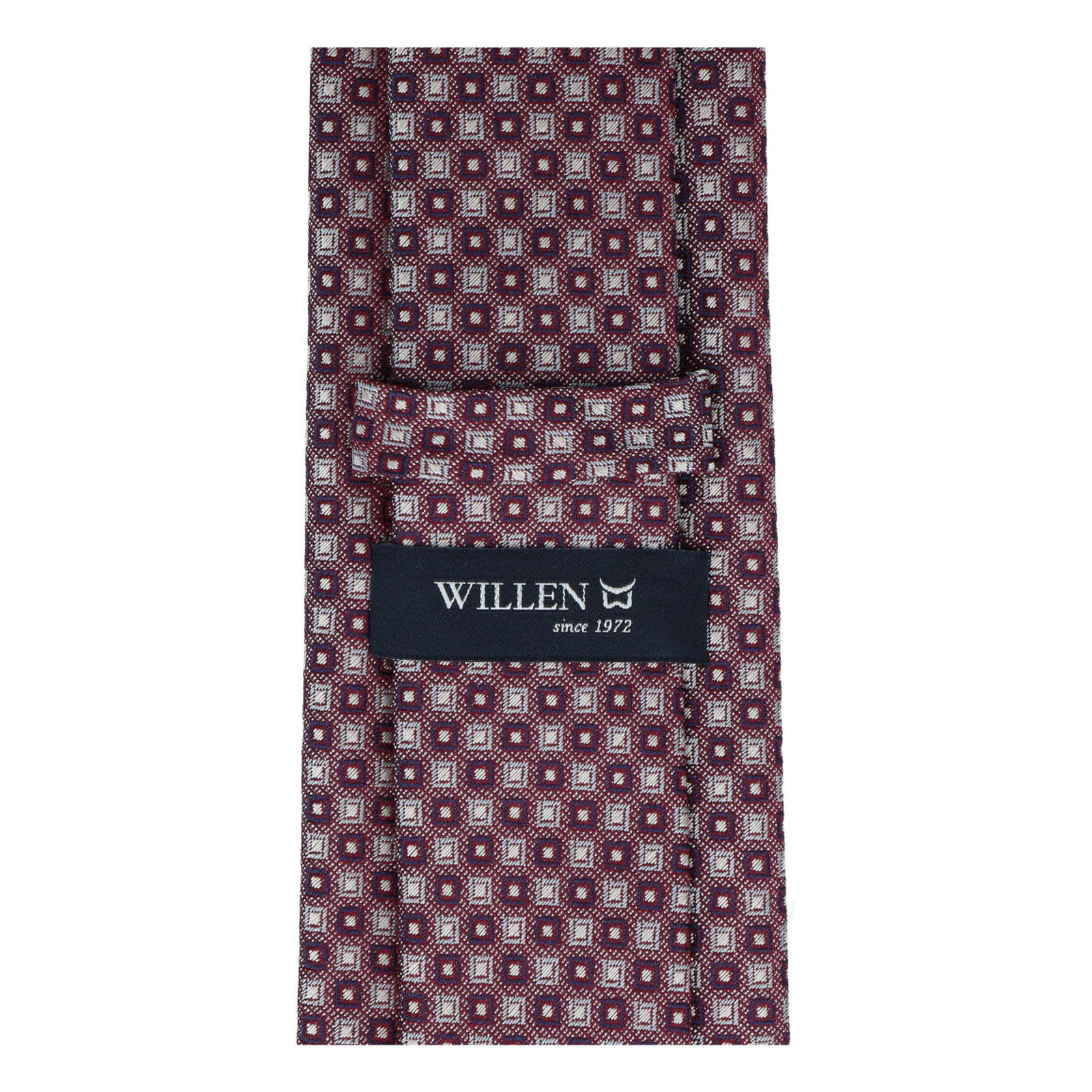 Willen | Willen Krawatte | STK | bordeaux
