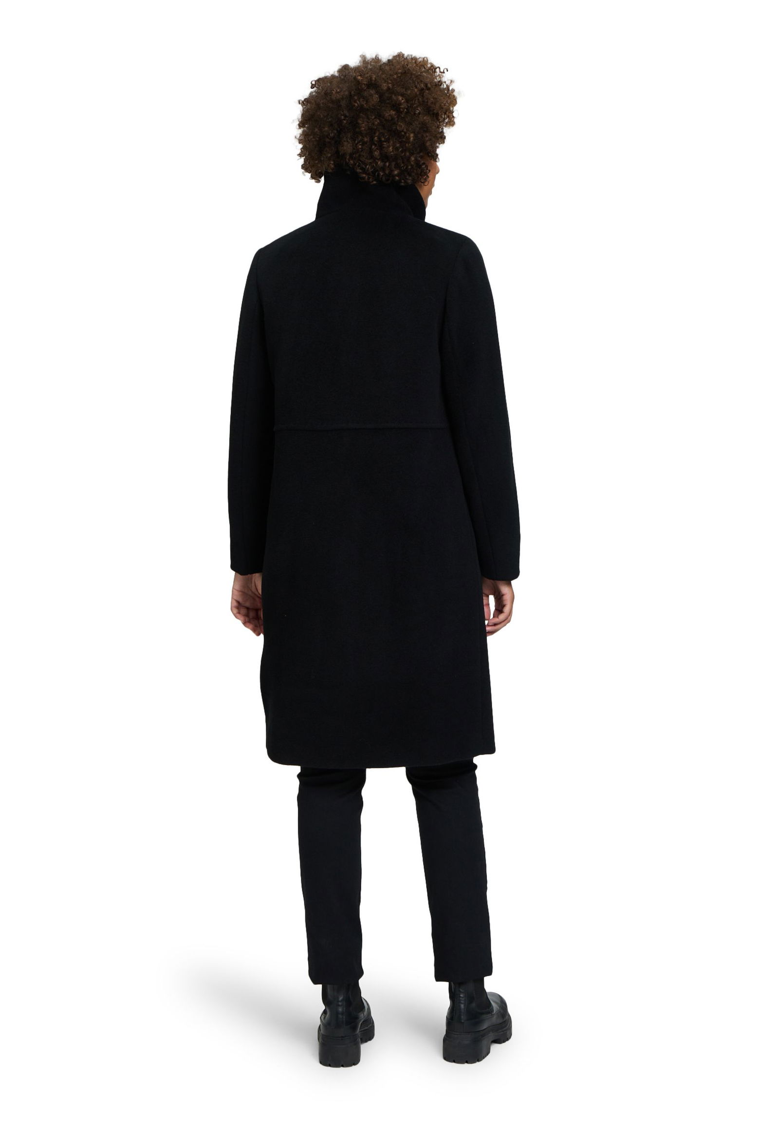 Saint Jacques | Saint Jacques Wollmantel | 38 | schwarz