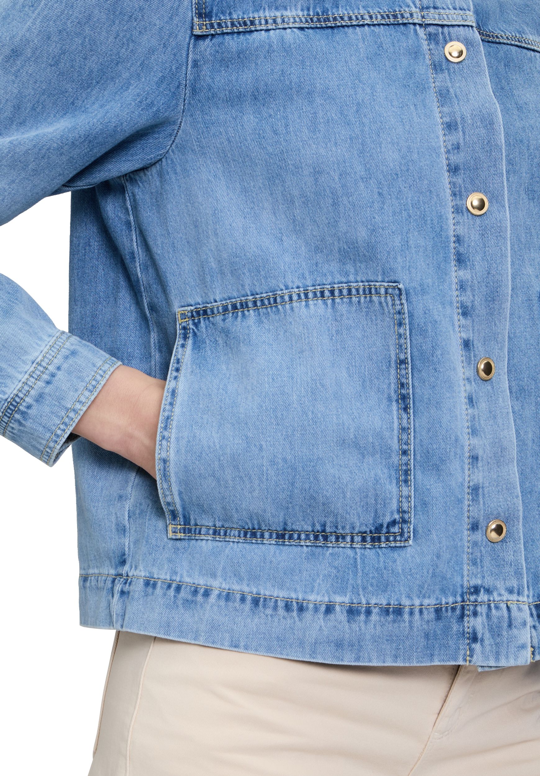 Cartoon |  Cartoon Jeansjacke | 42 | light blue denim