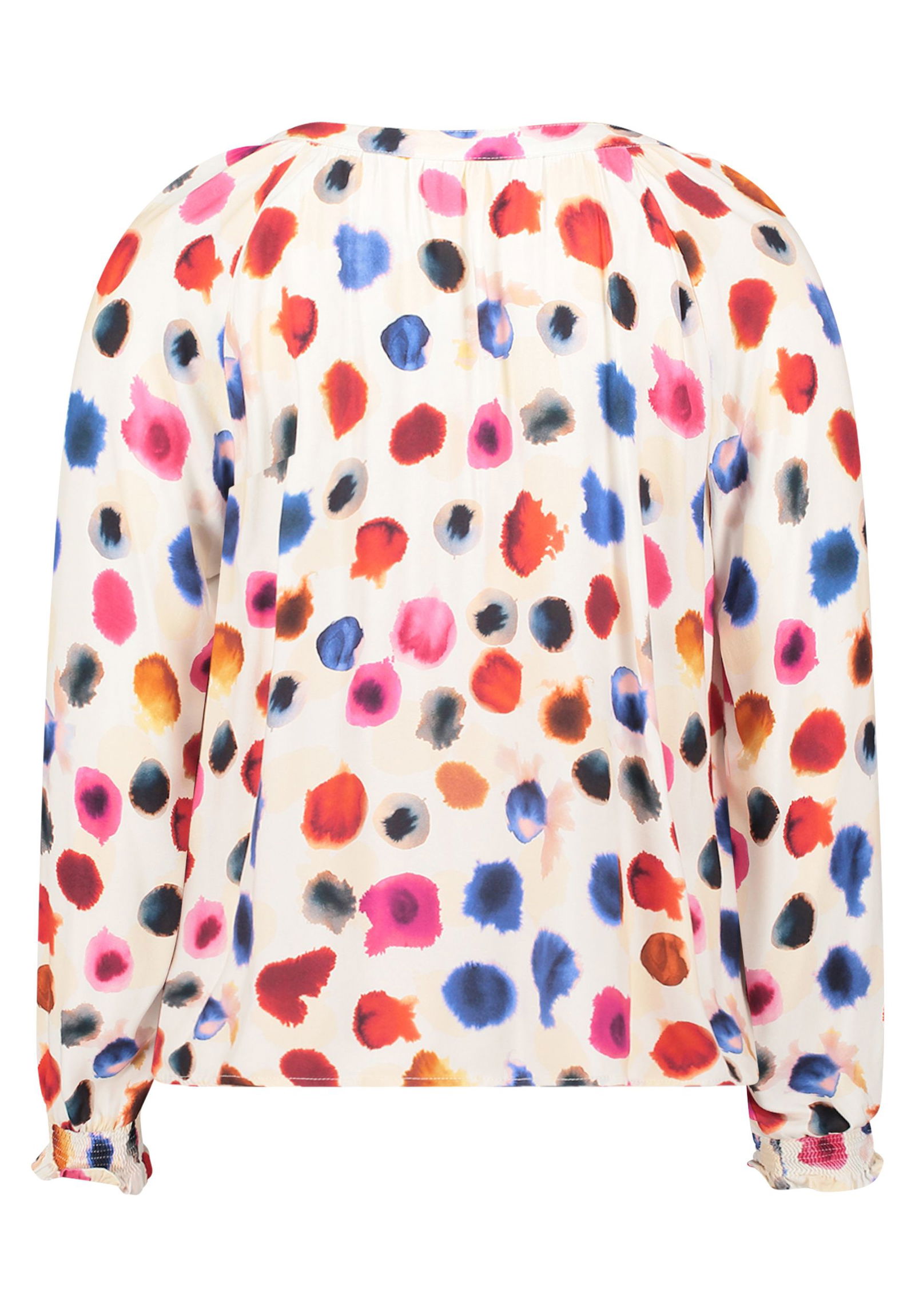 Cartoon |  Cartoon Druckbluse  | 36 | nature/red