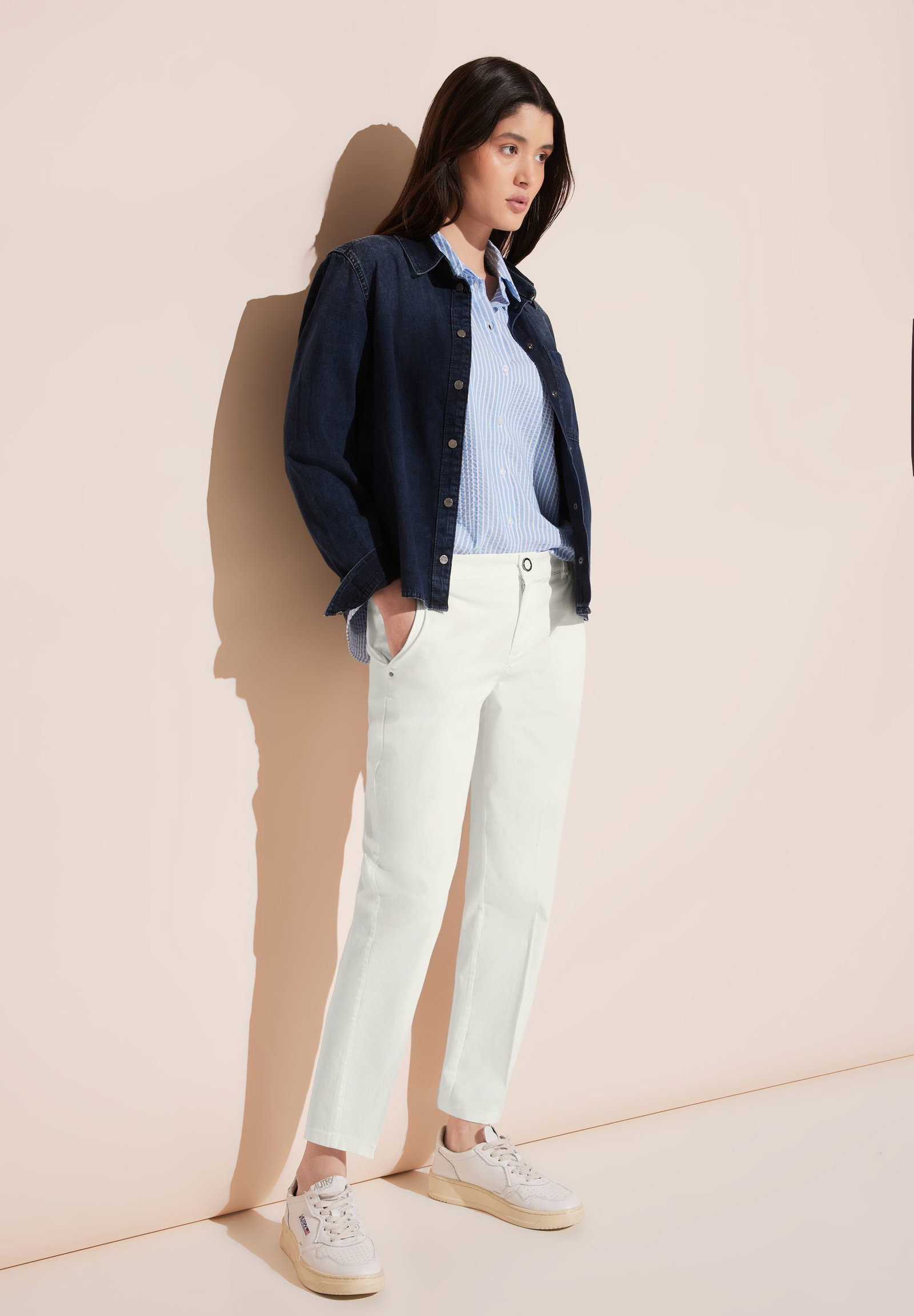 Street One |  Street One Chino  | 34/28 | off white