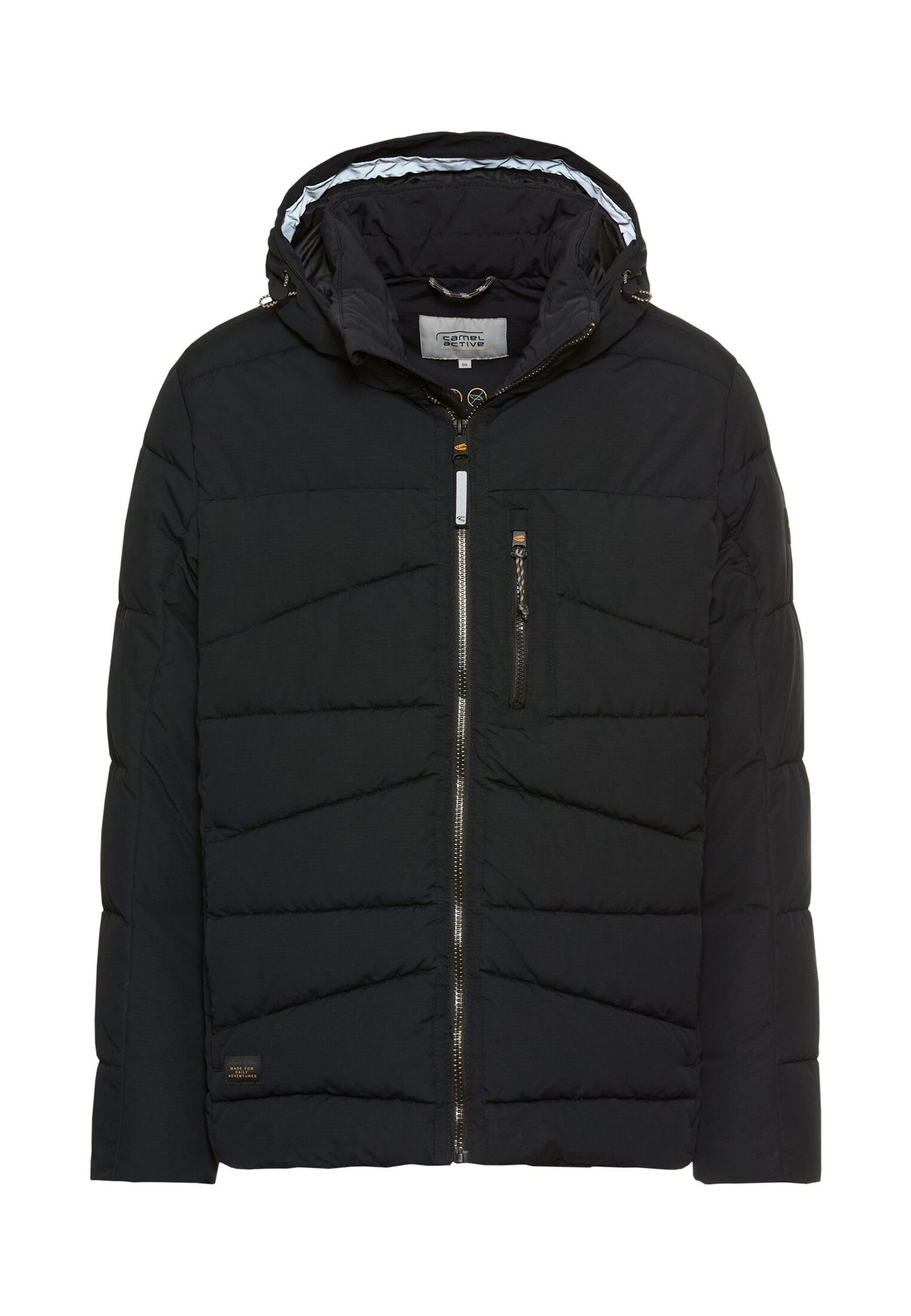  |  Blouson mit herausnehmbarer Kapuze und Brusttaschen | 54 | asphalt
