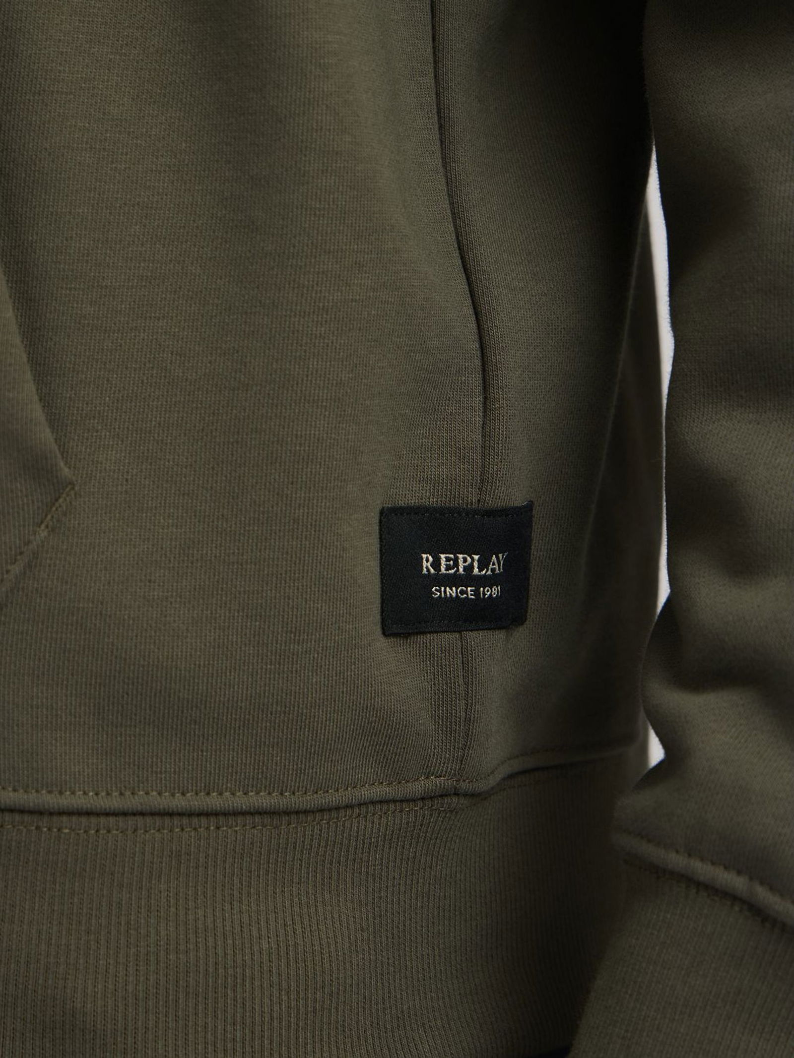 Replay |  Replay Sweatjacke | M | mud green