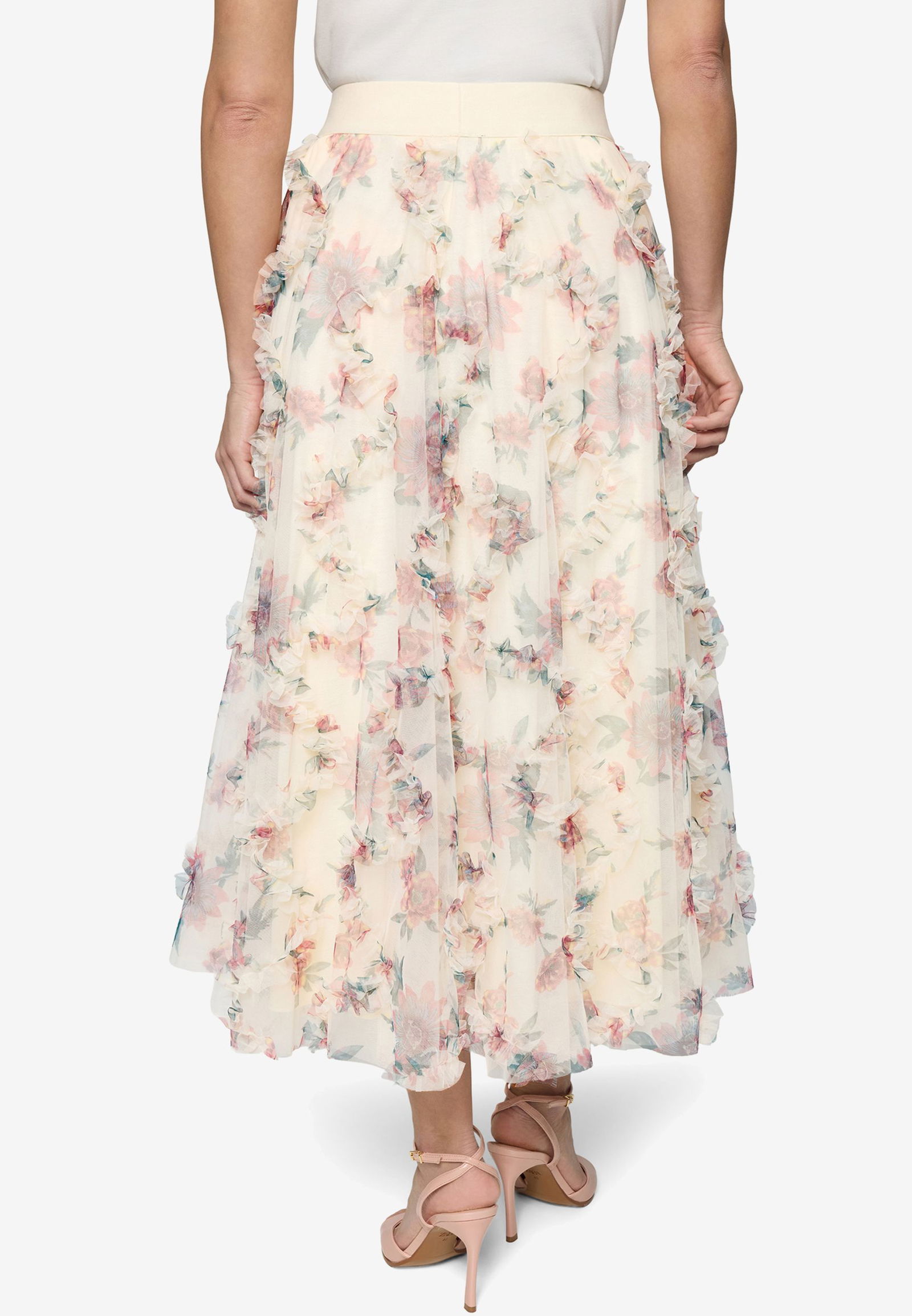 |  Tüllrock mit Rüschen | 44 | 1605_1843