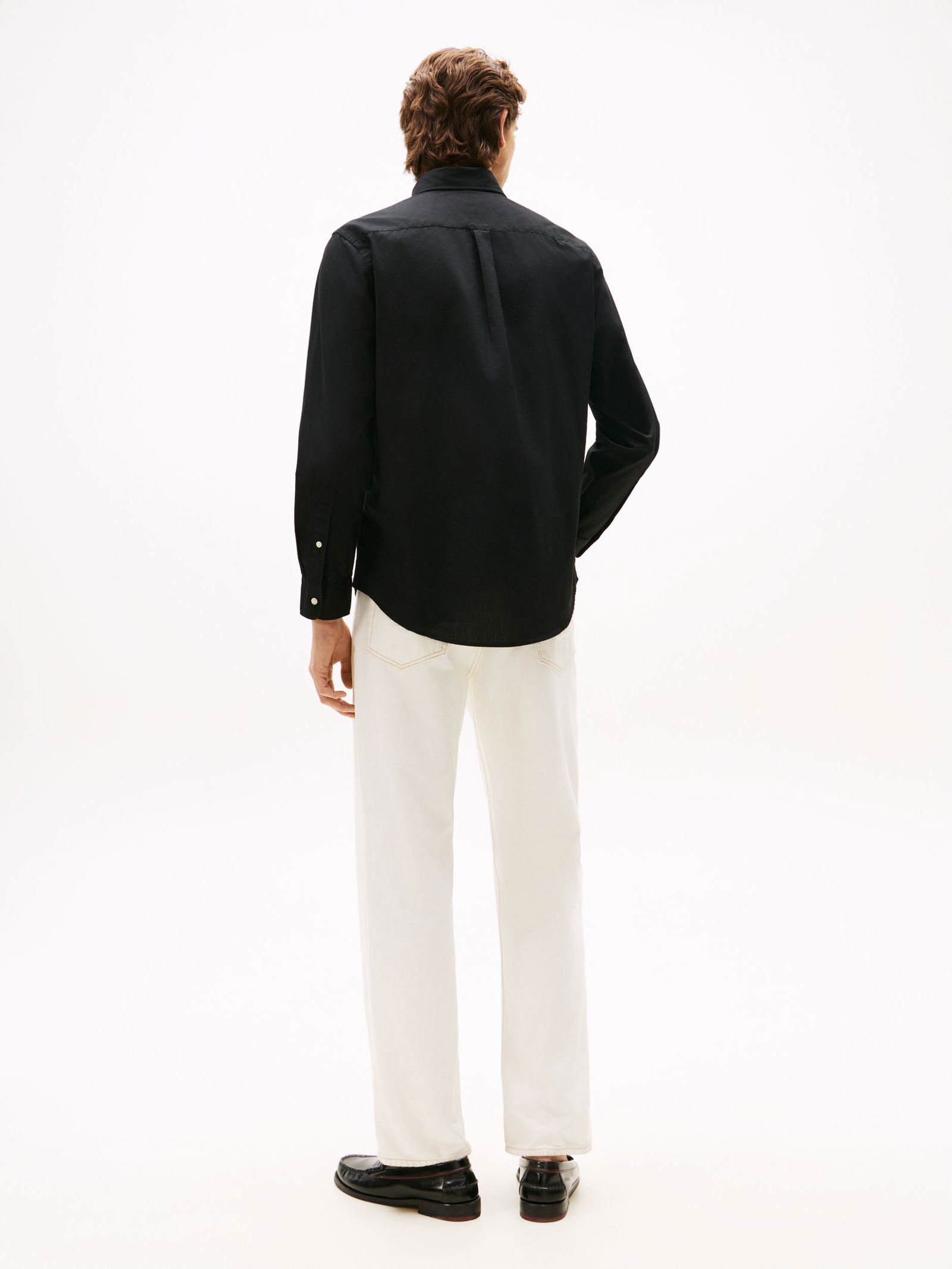 Tommy Hilfiger |  Tommy Hilfiger Hemd Regular Fit  | M | black