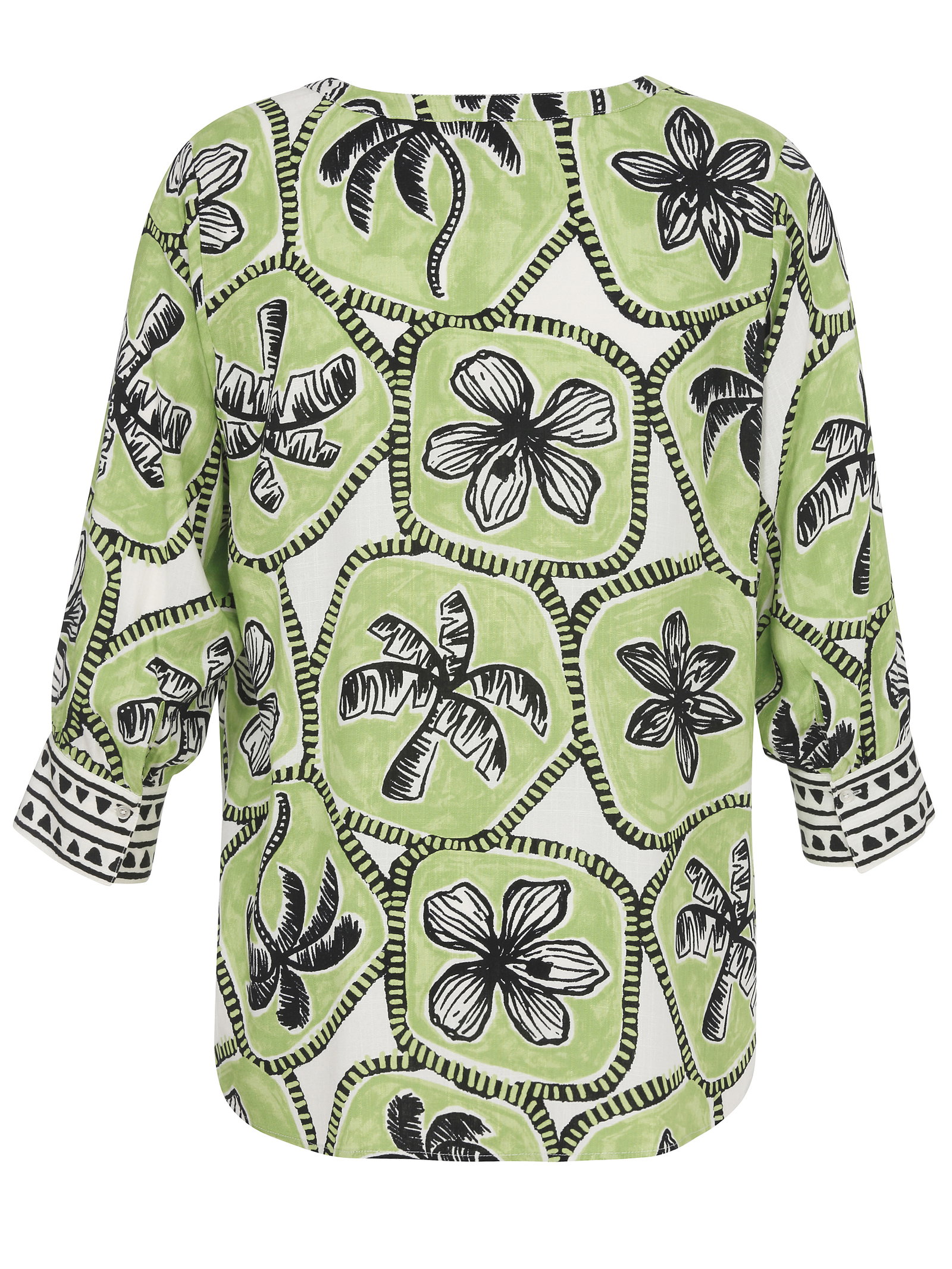 VIA APPIA DUE Druckbluse #2